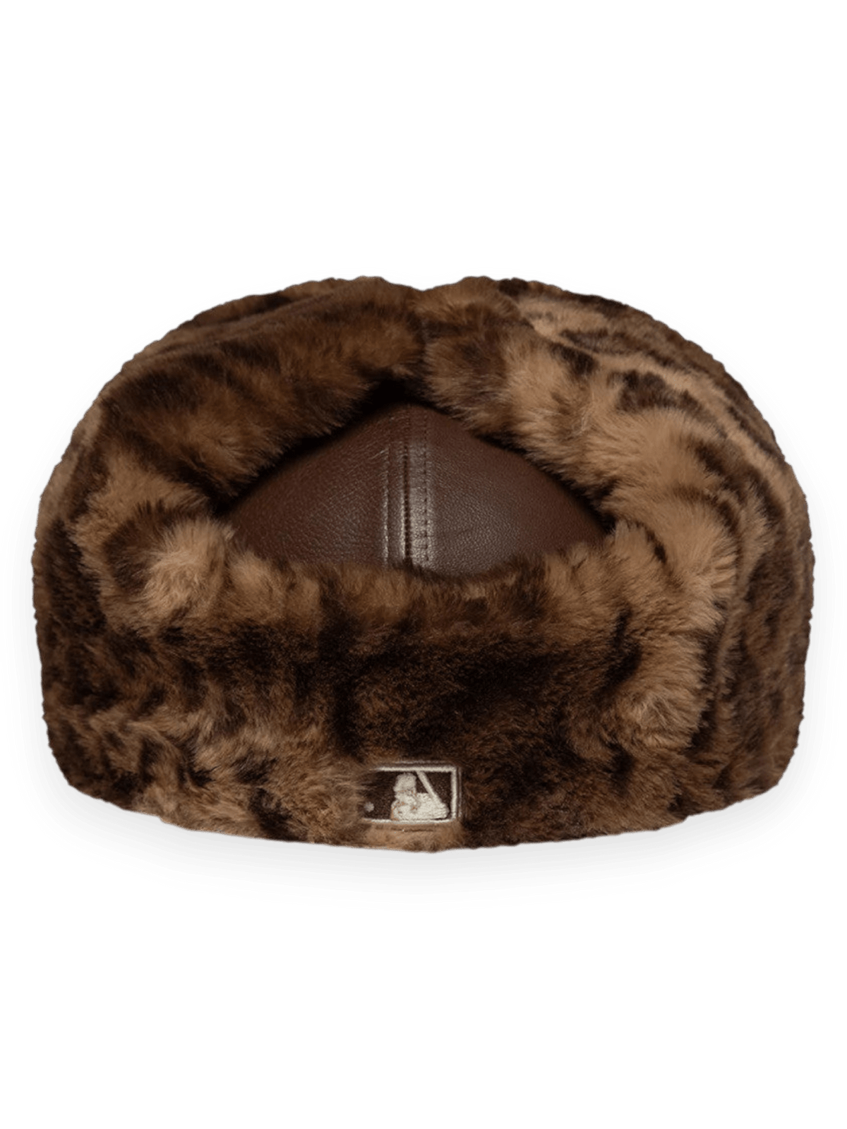New Era Cap 59FIFTY Fitted Dogear New York Yankees MLB Leather Brown
