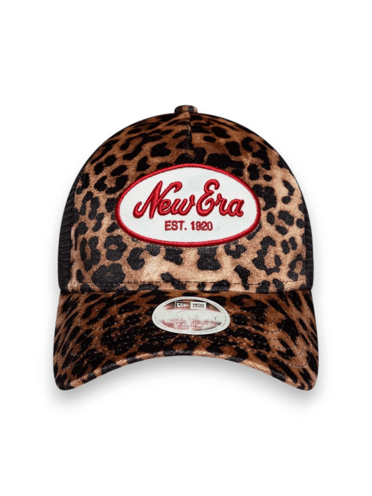 New Era Leopard 9Forty M-Crown A-Frame Trucker Cap