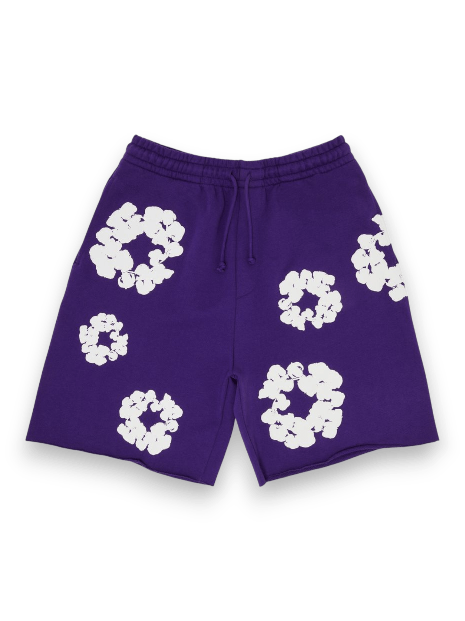 Denim Tears The Cotton Wreath Shorts Purple