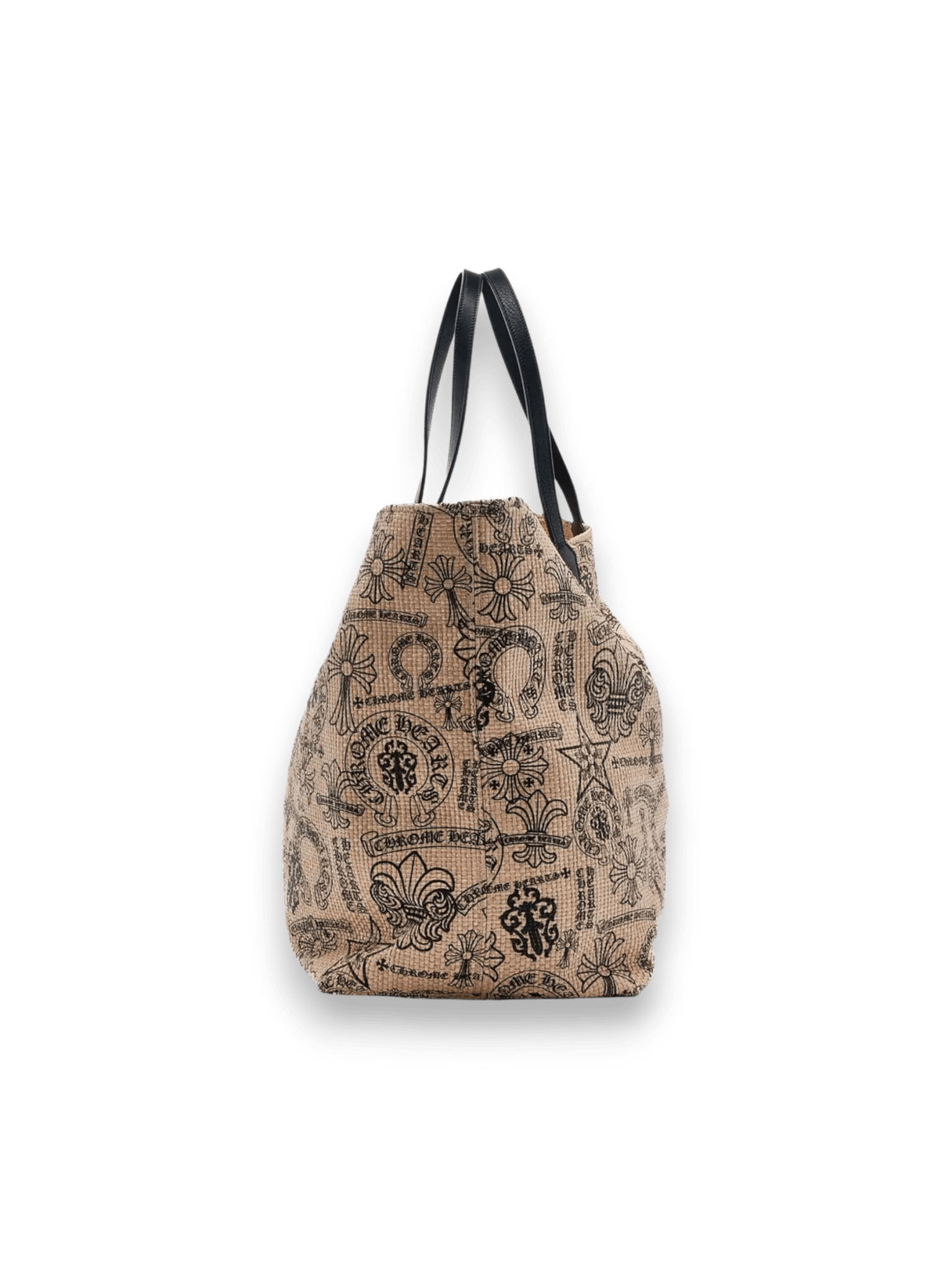 CHROME HEARTS STENCIL MONOGRAM CROSS BEACH BAG