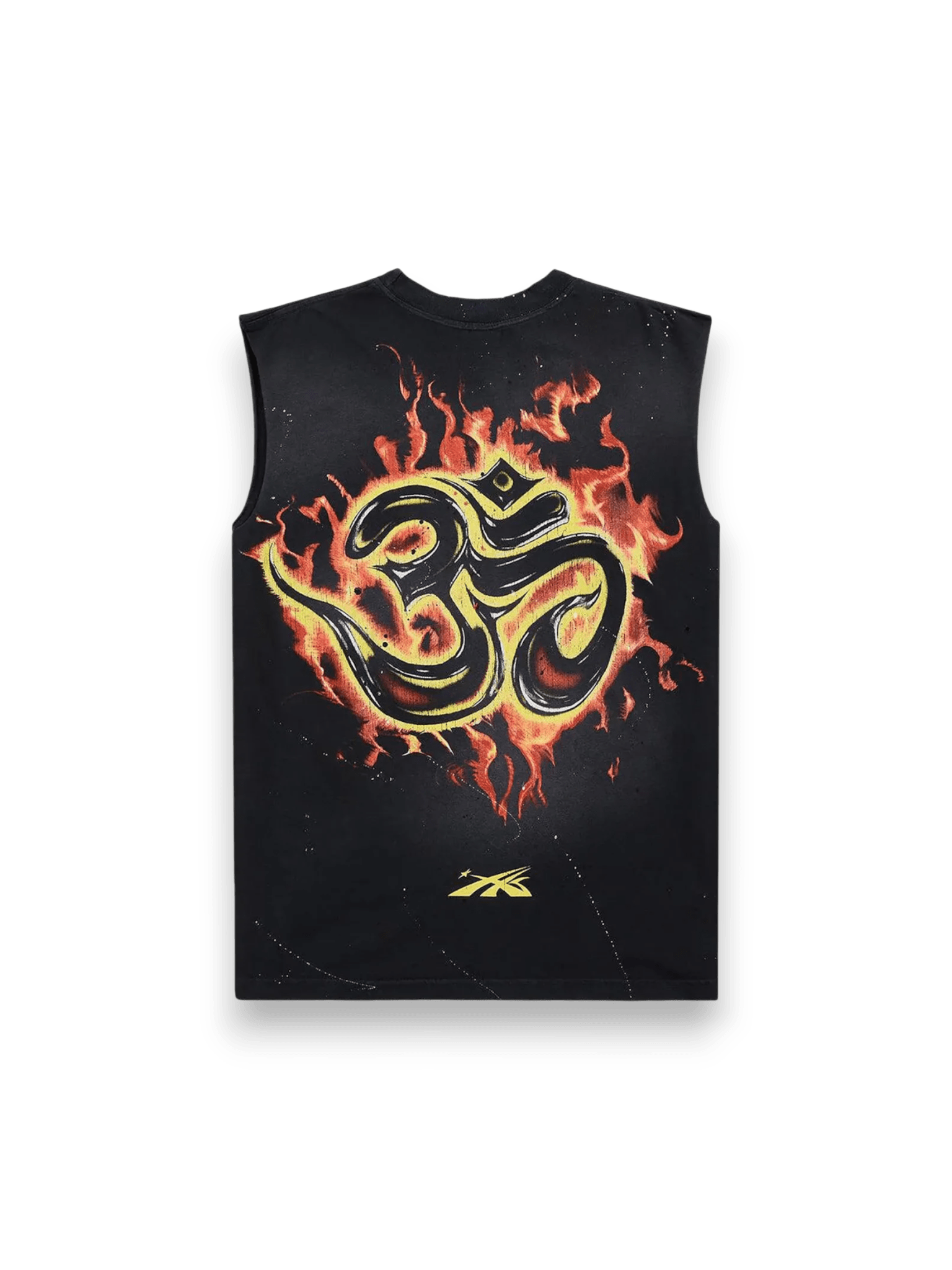 Hellstar Inner Peace Skeleton Sleeveless Tee Black