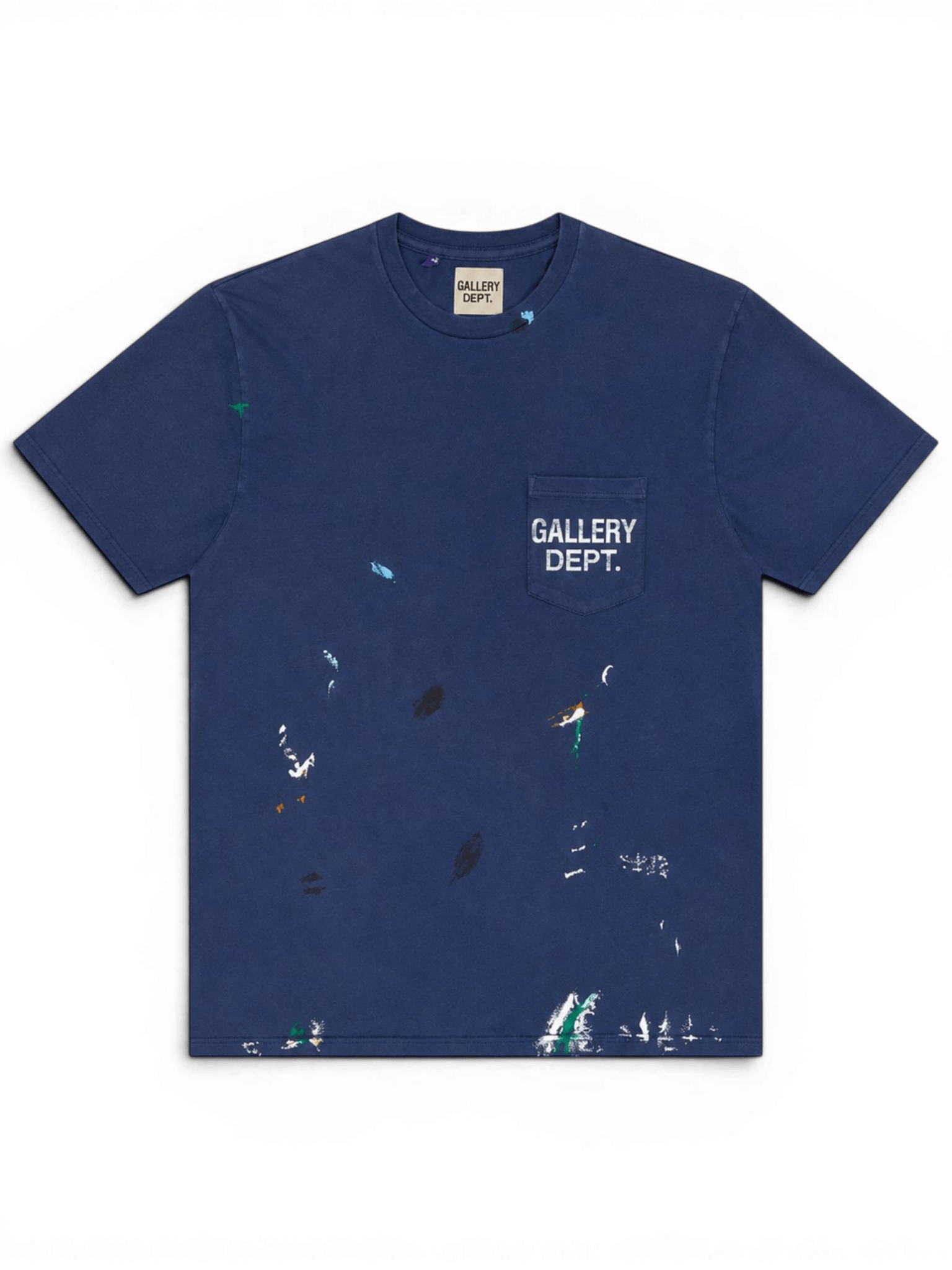 Gallery Dept. Vintage Logo Painted T-shirt Navy