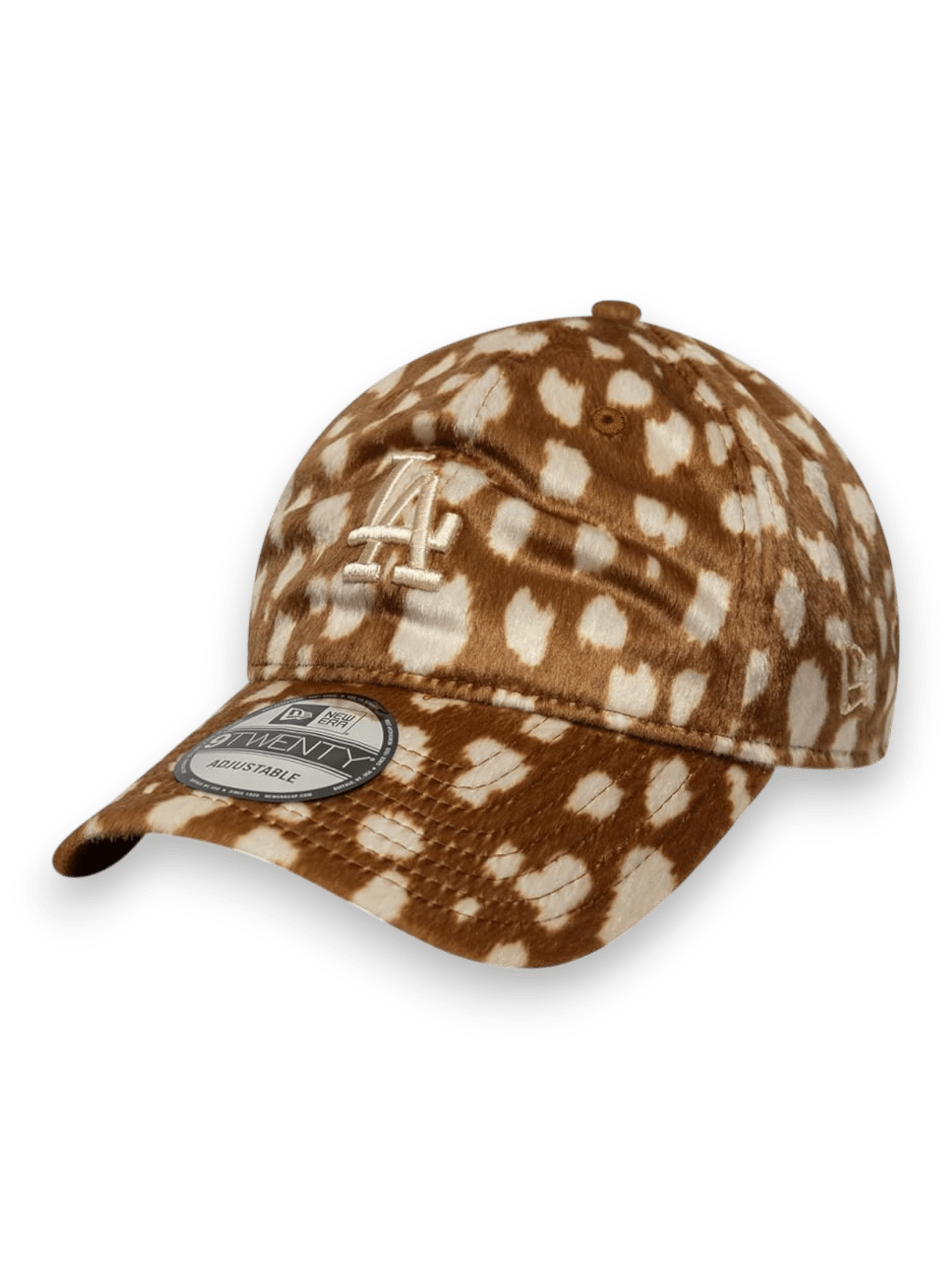 New Era Cap 9TWENTY LA Dodgers Animal Print Dark Beige