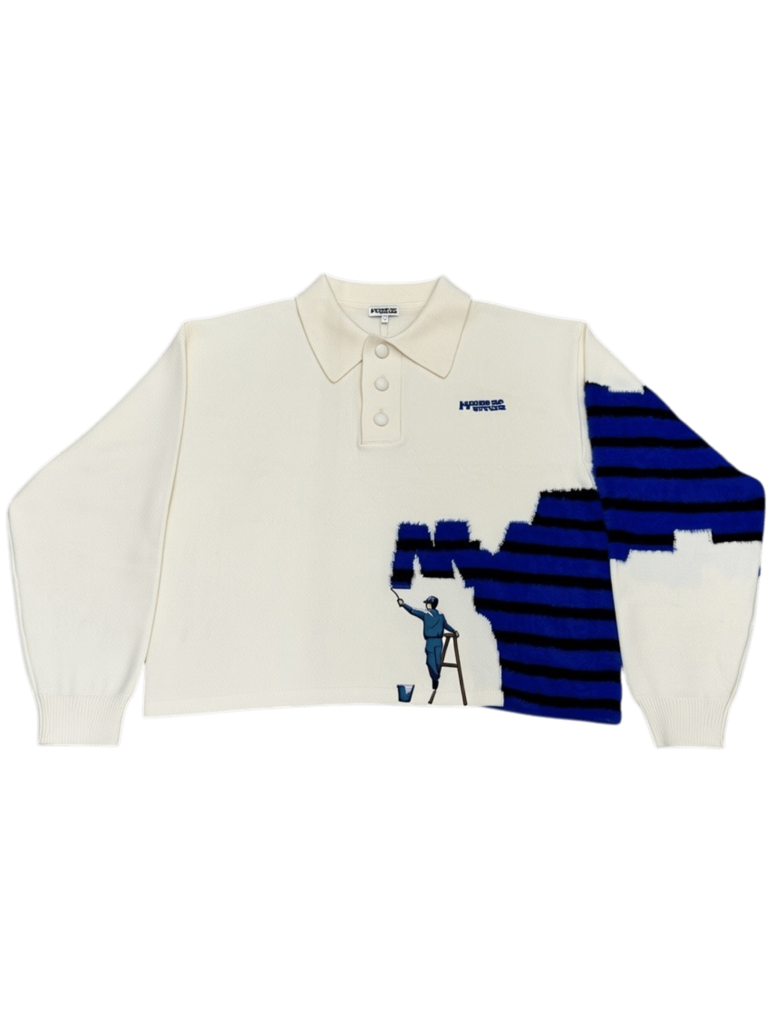 House Of Errors Knitted Wall Painter Rugby Cream