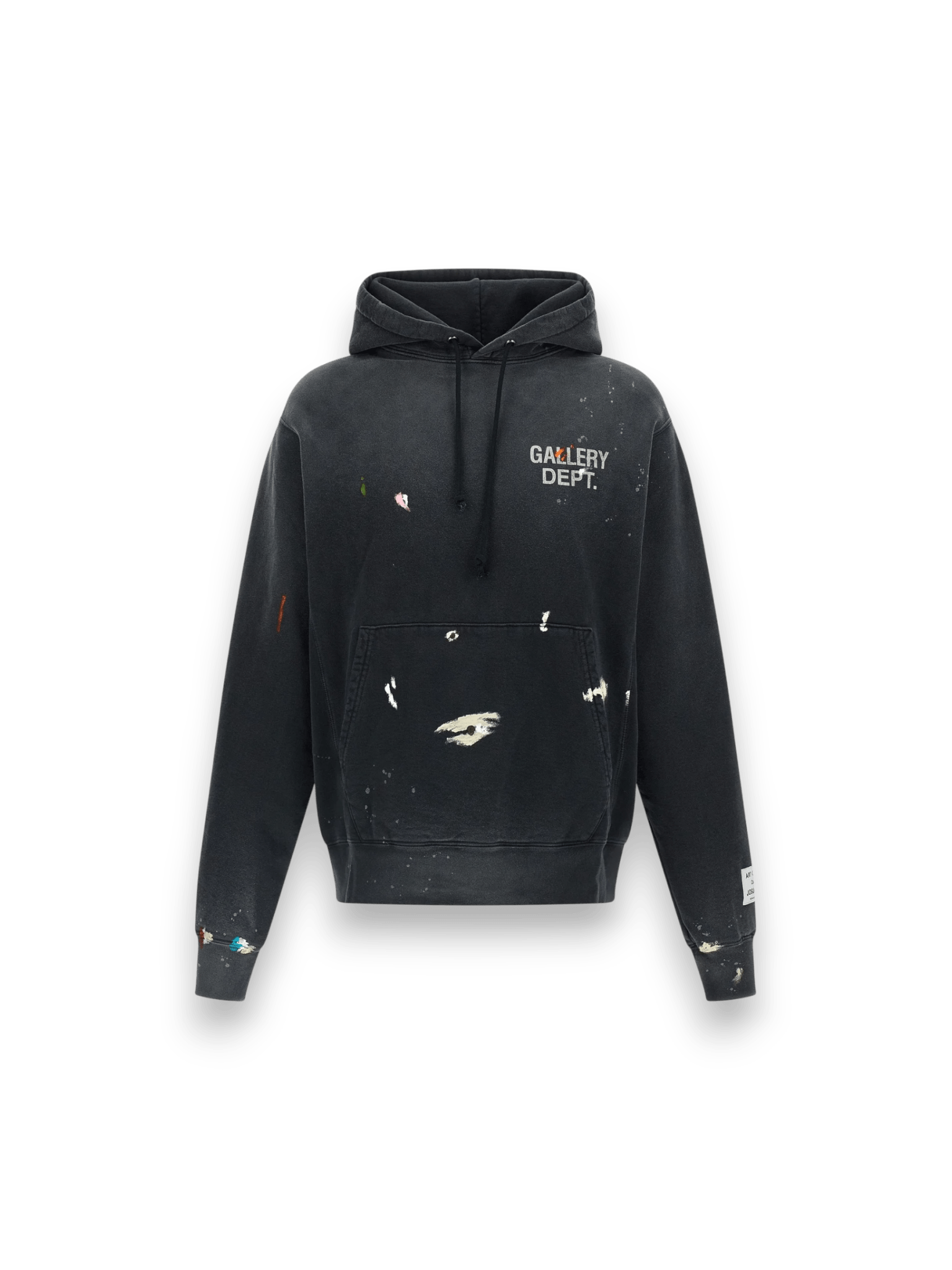 Gallery Dept Paint Logo Hoodie, Black
