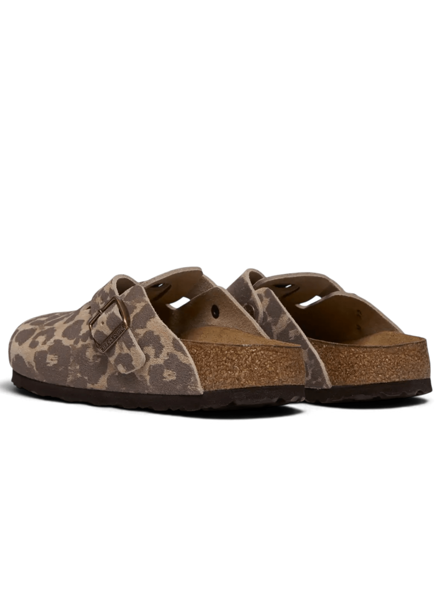 Birkenstock Boston Suede Leather - Syn Leo Sandcastle