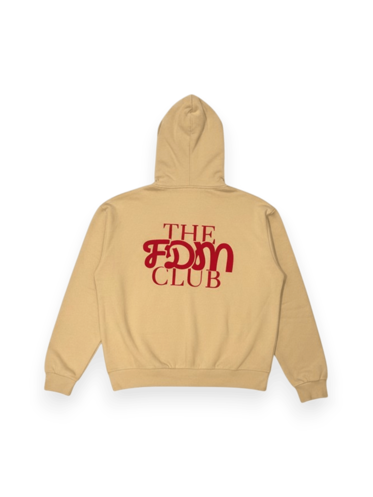 Oblio FDM Club Red Zip Hoodie Honey
