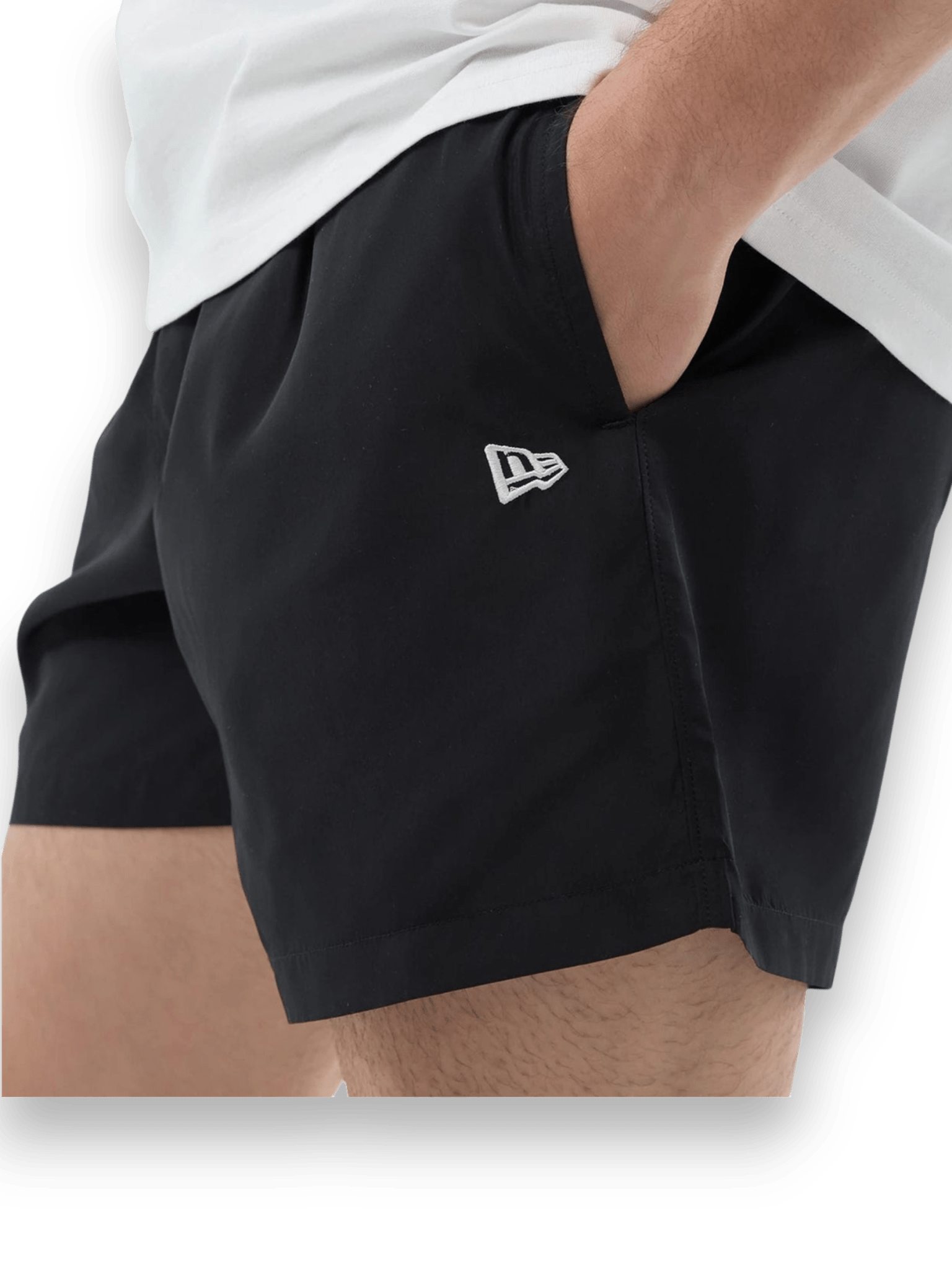 New Era Swimshort Black