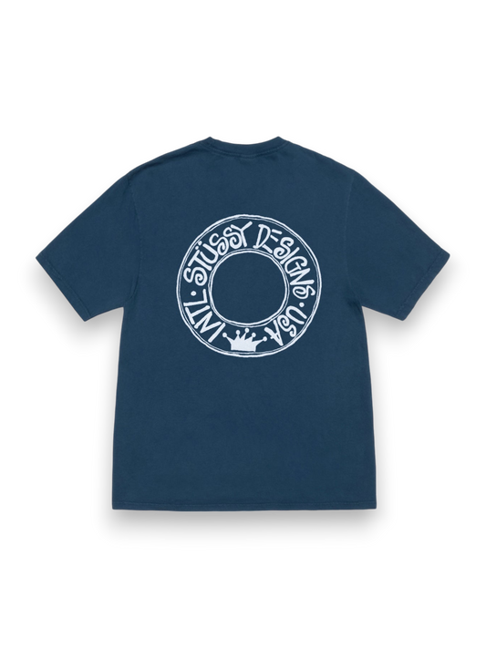 Stussy Buana Pigment Dyed Tee Navy