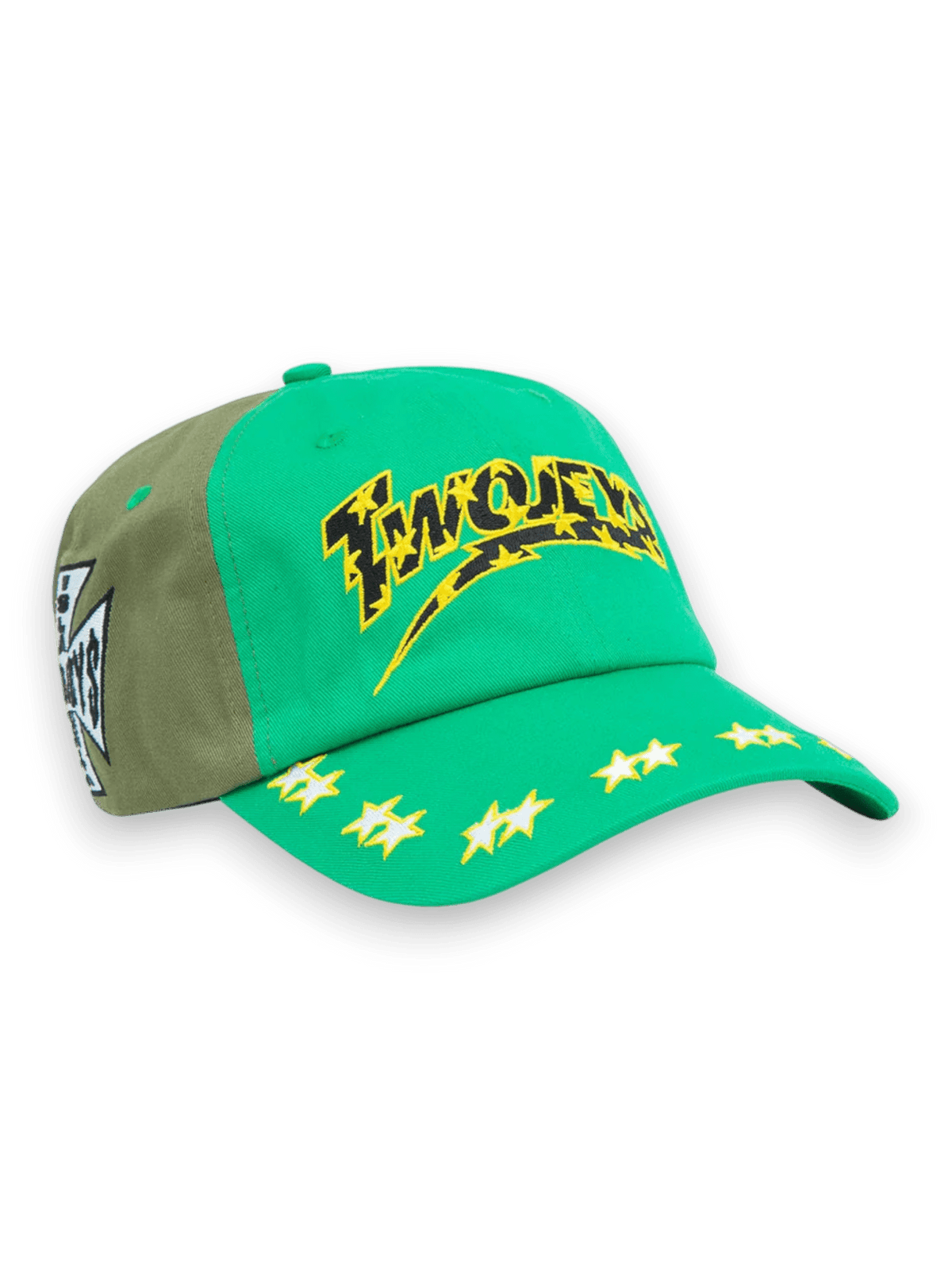 Twojeys Embroidered Green Dad Cap