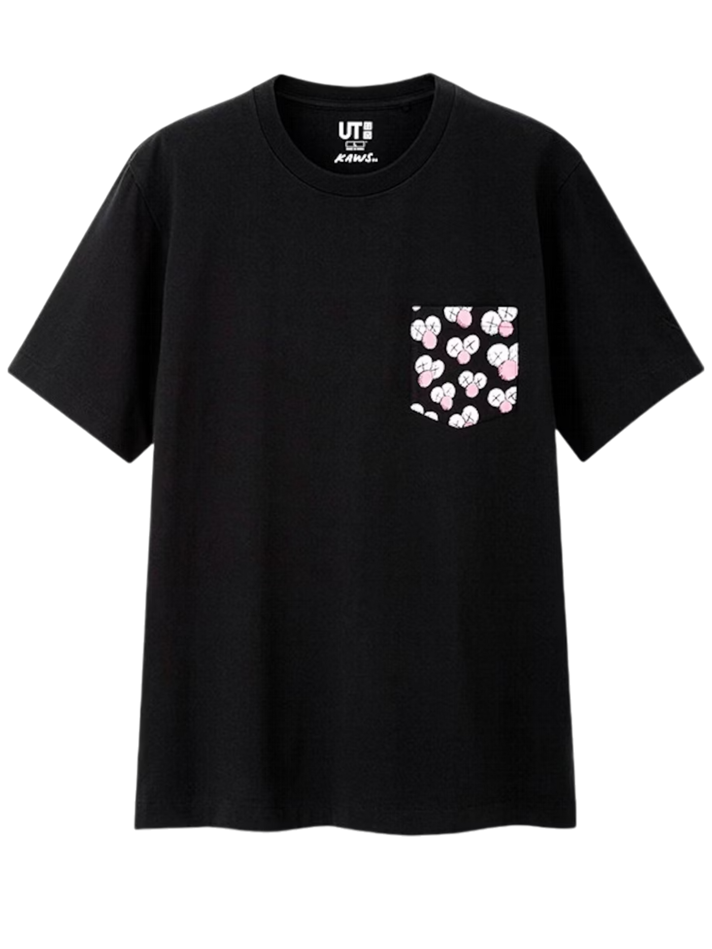 KAWS x Uniqlo BFF Pocket Tee (US Sizing) Black