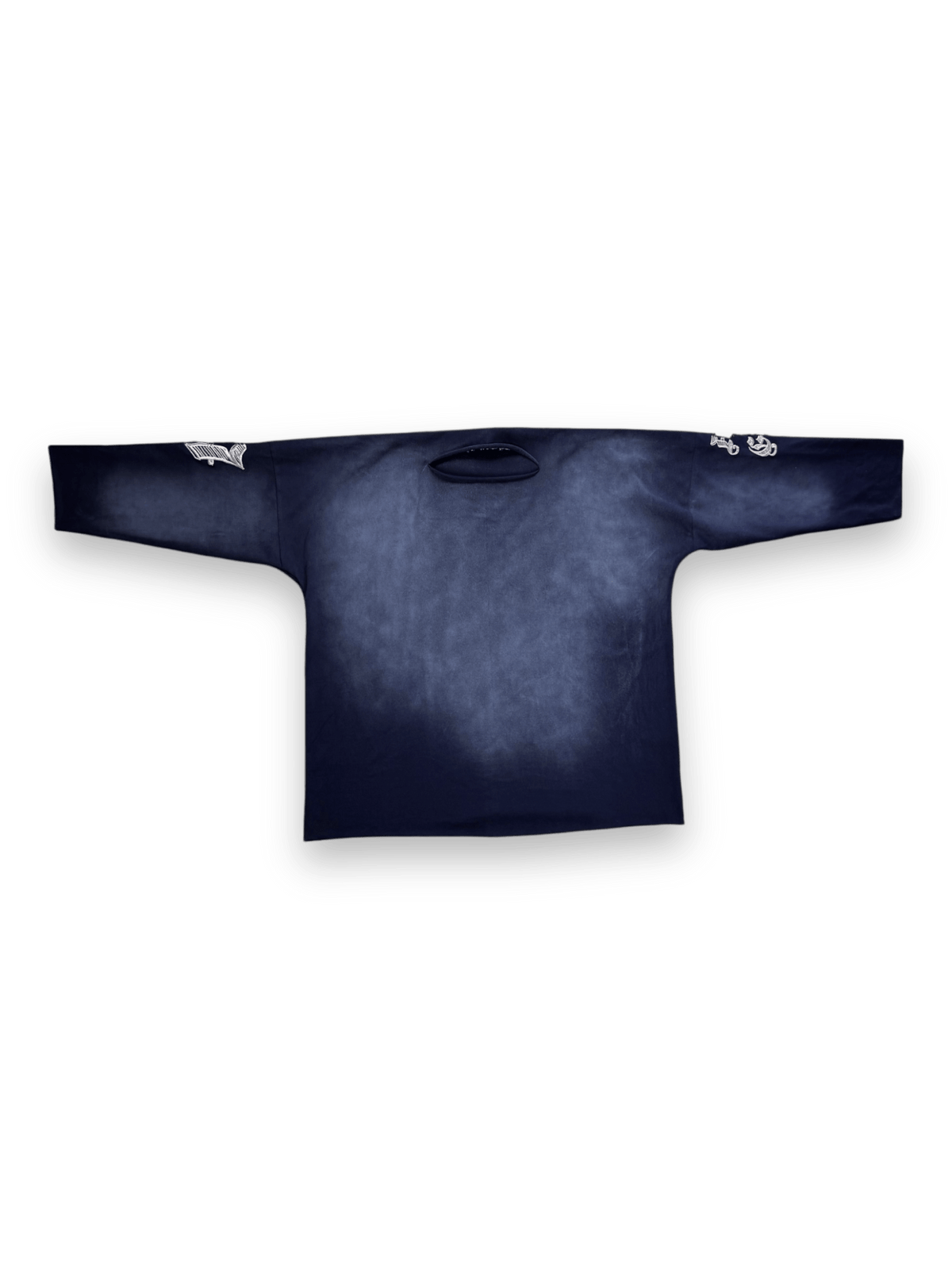 Alessio Giffi Swords long sleeve - blue Sun Faded