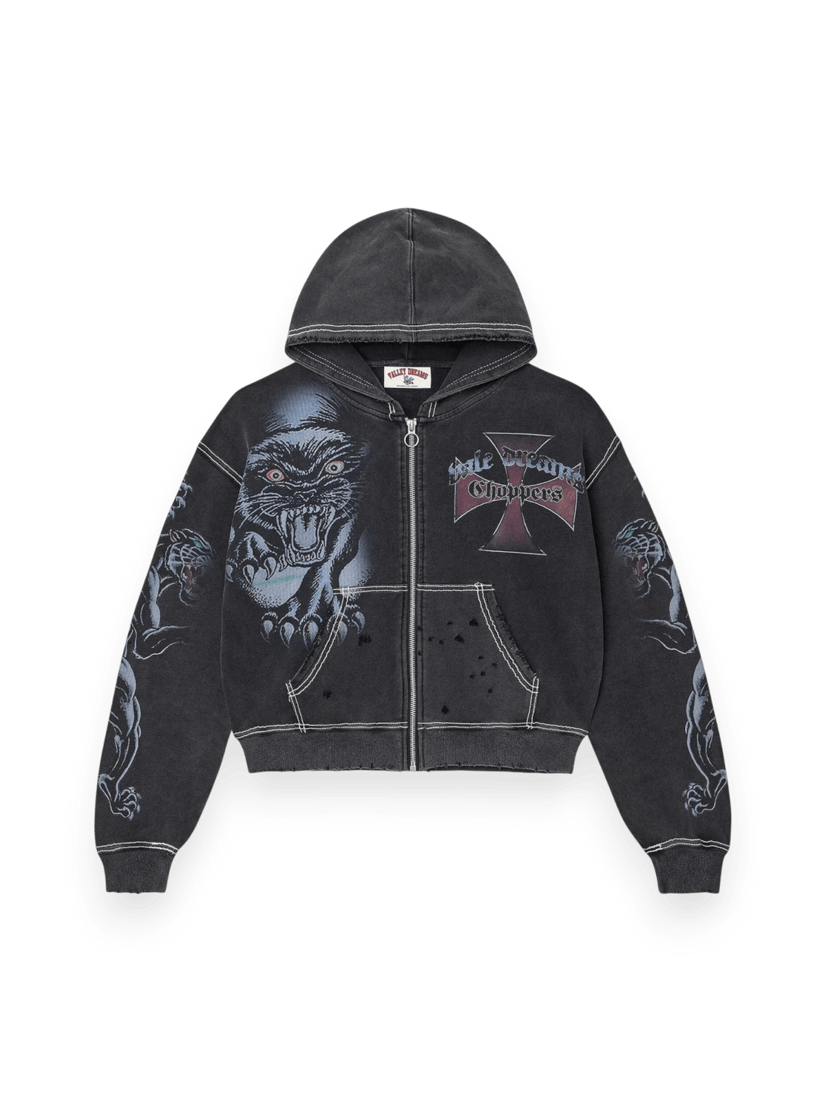 Vale Forever Hardy Boyz Zip Up Black