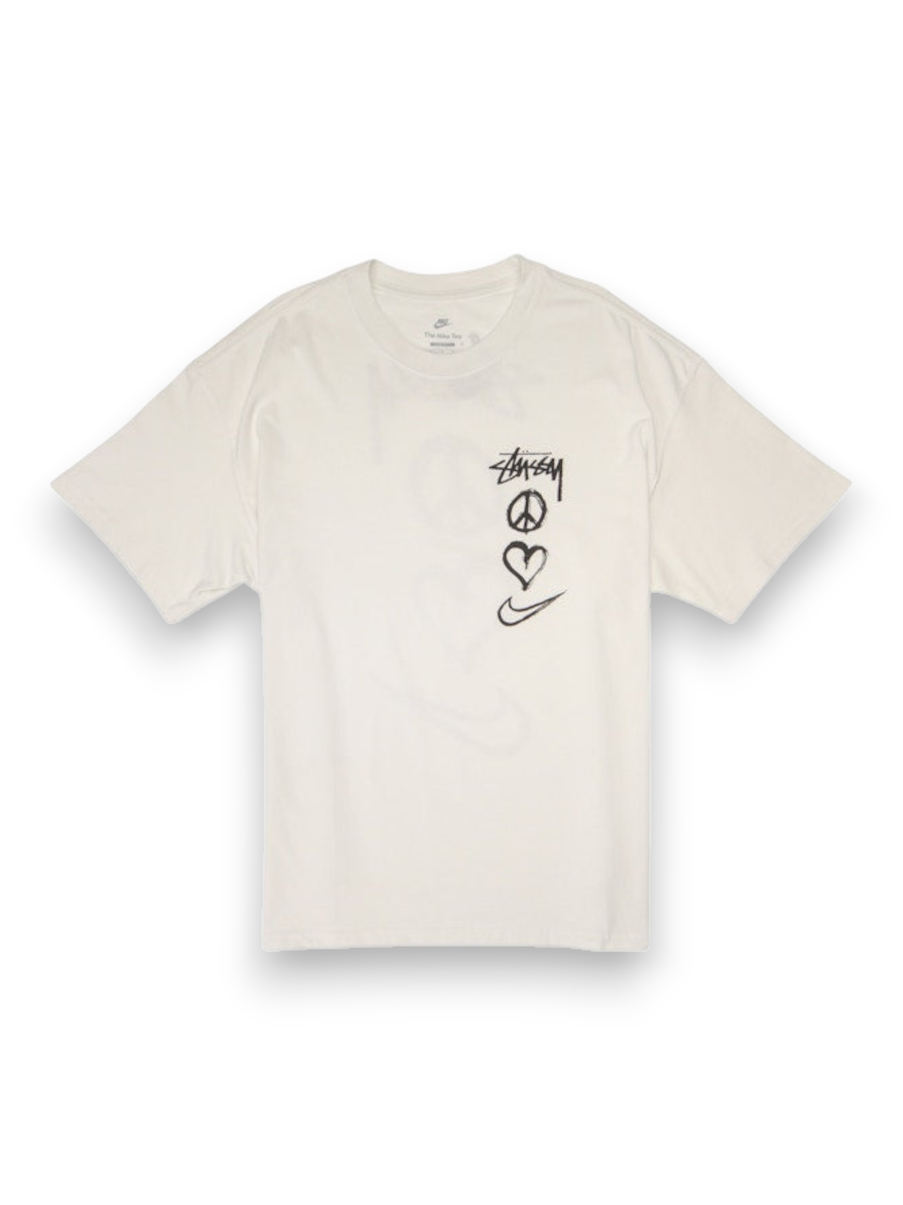 Nike x Stussy Peace, Love, Swoosh T-shirt (US Sizing) White