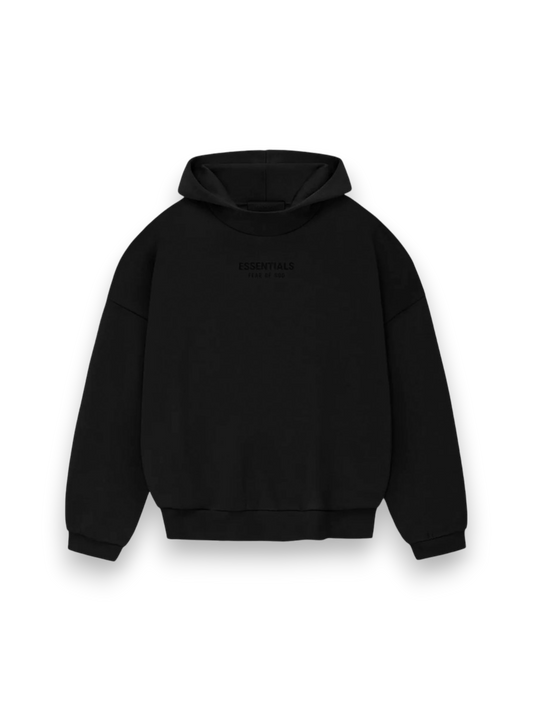 Fear of God Essentials Hoodie Jet Black