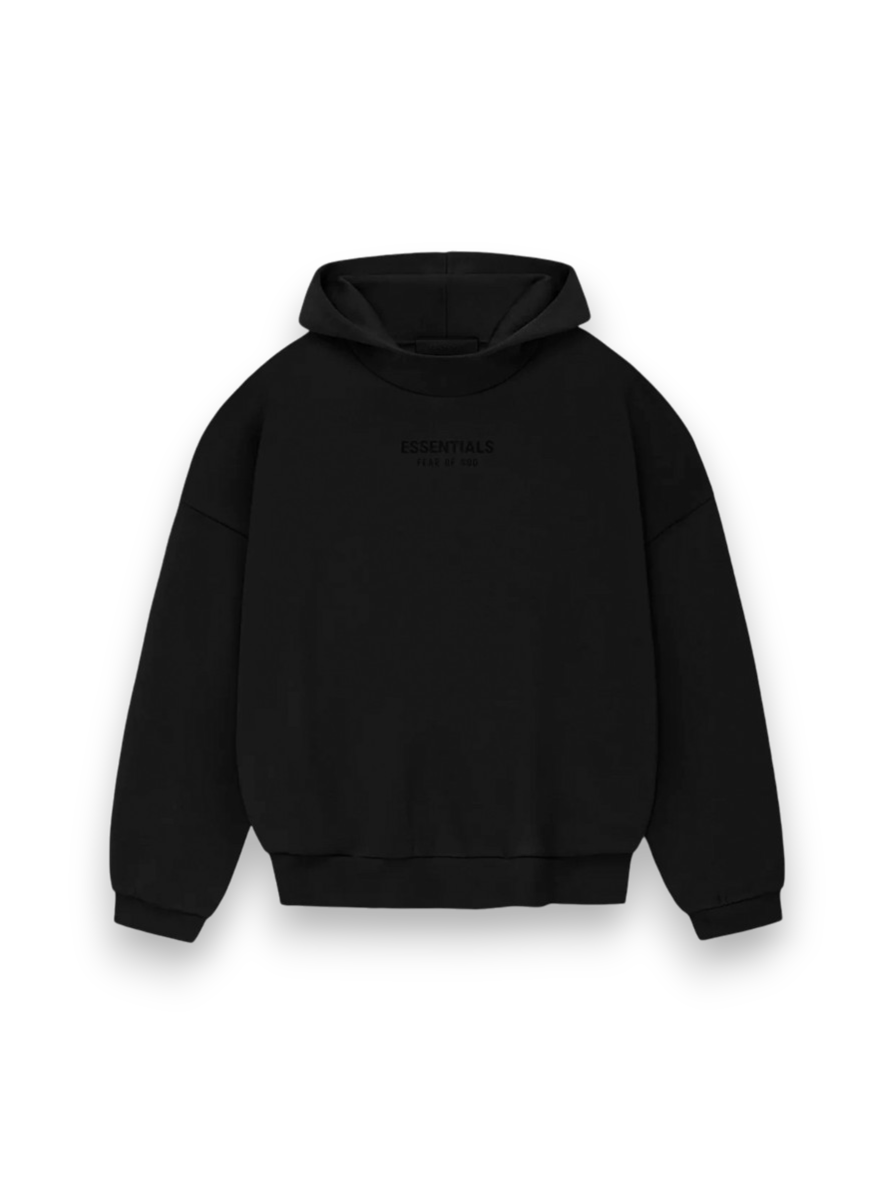 Fear of God Essentials Hoodie Jet Black