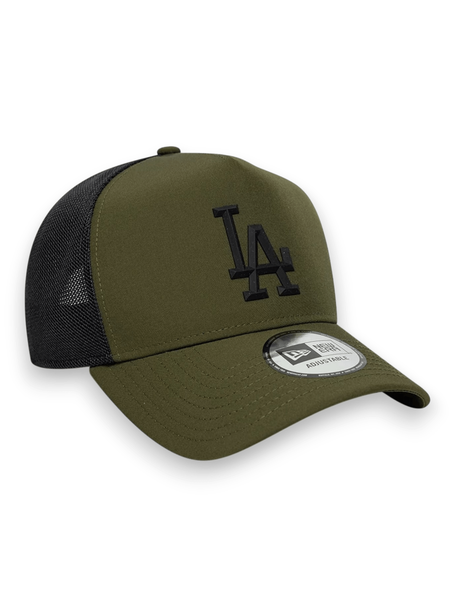 New Era Cap 9FORTY A-Frame Trucker LA Dodgers MLB Sport Dark Green