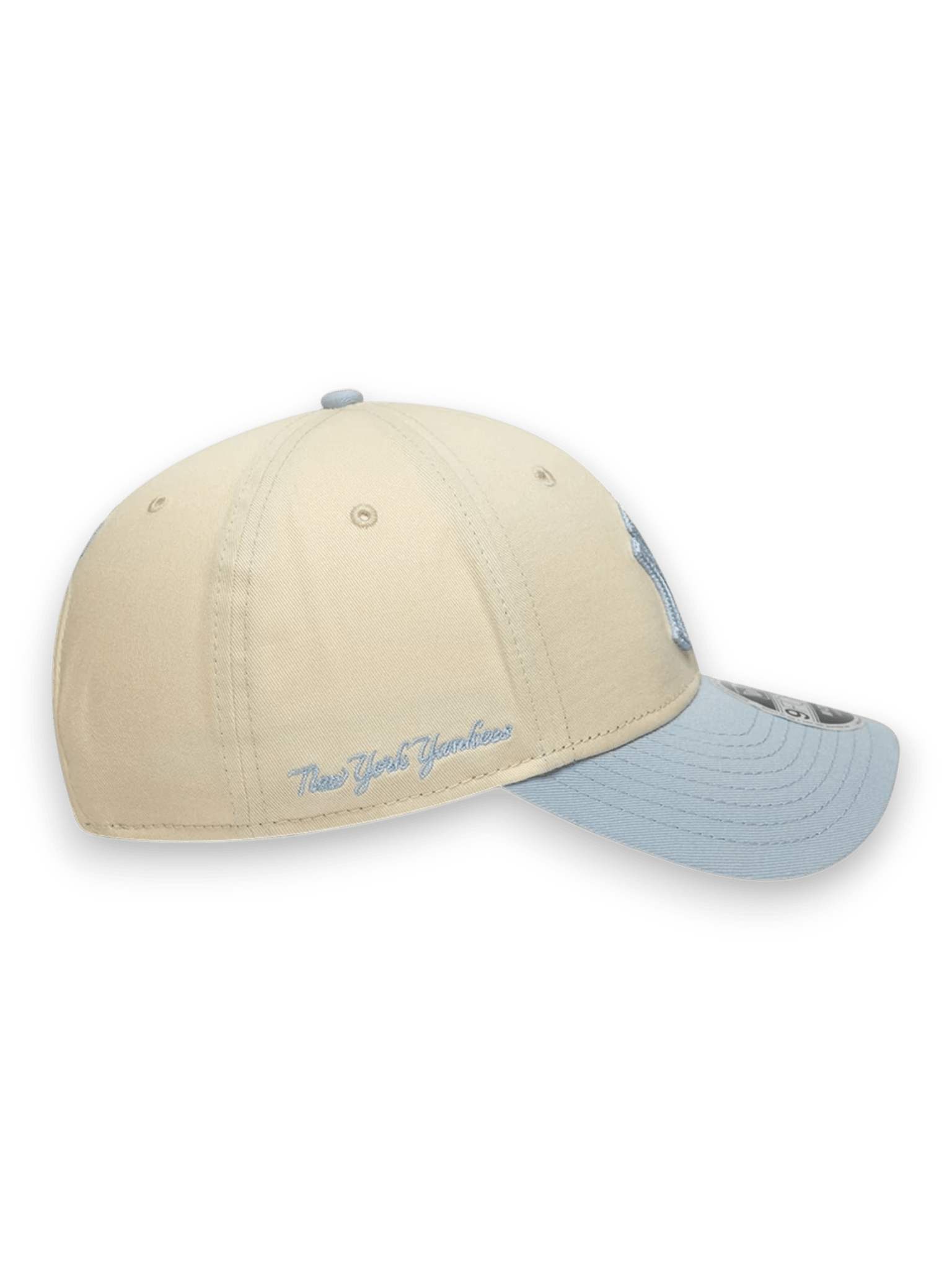 New Era Cap 9FORTY M-Crown New York Yankees MLB Side Script Cream