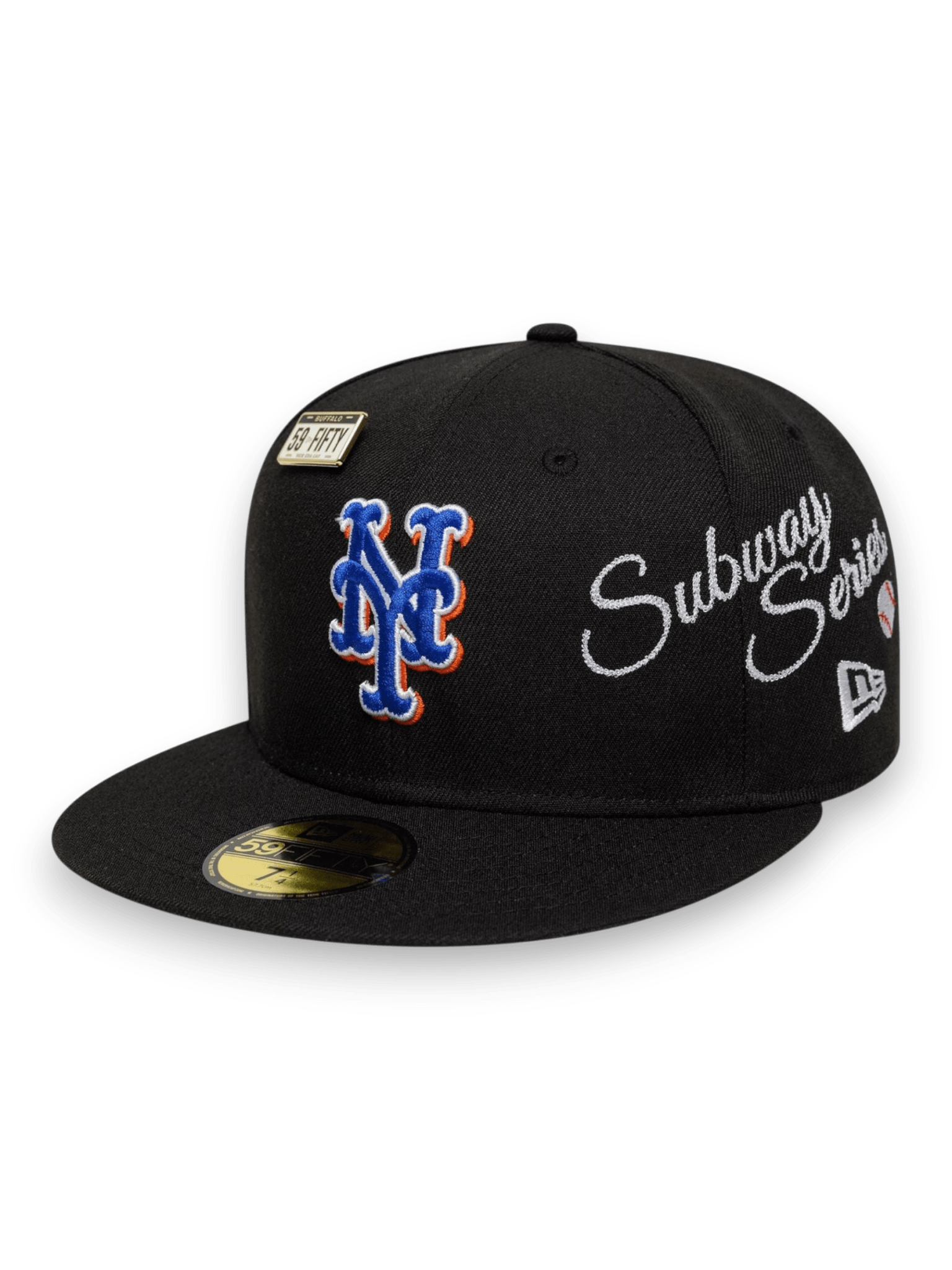 New Era New York Mets MLB Subway Series Black 59FIFTY Fitted Cap