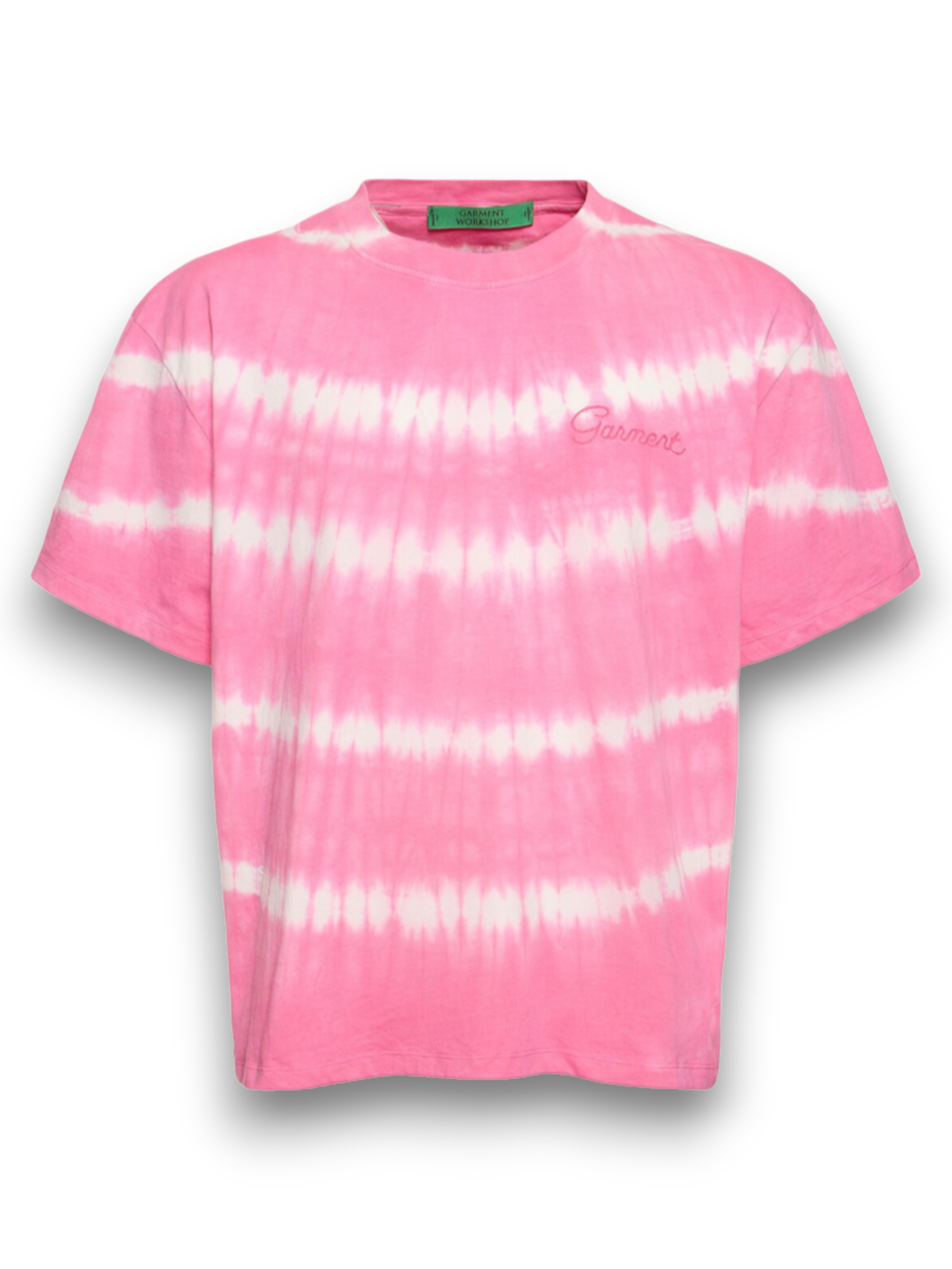 Garment Shibori Dyed Tee Pink