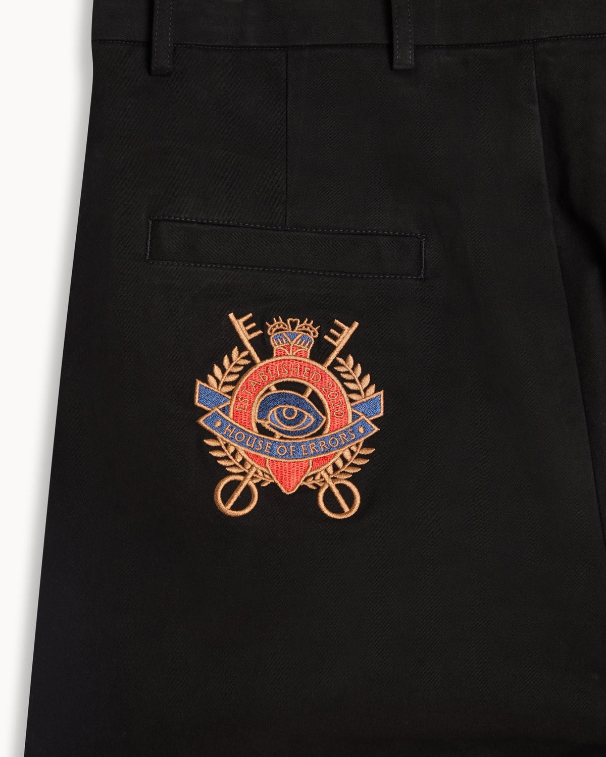 House Of Errors Crown Trousers In Black