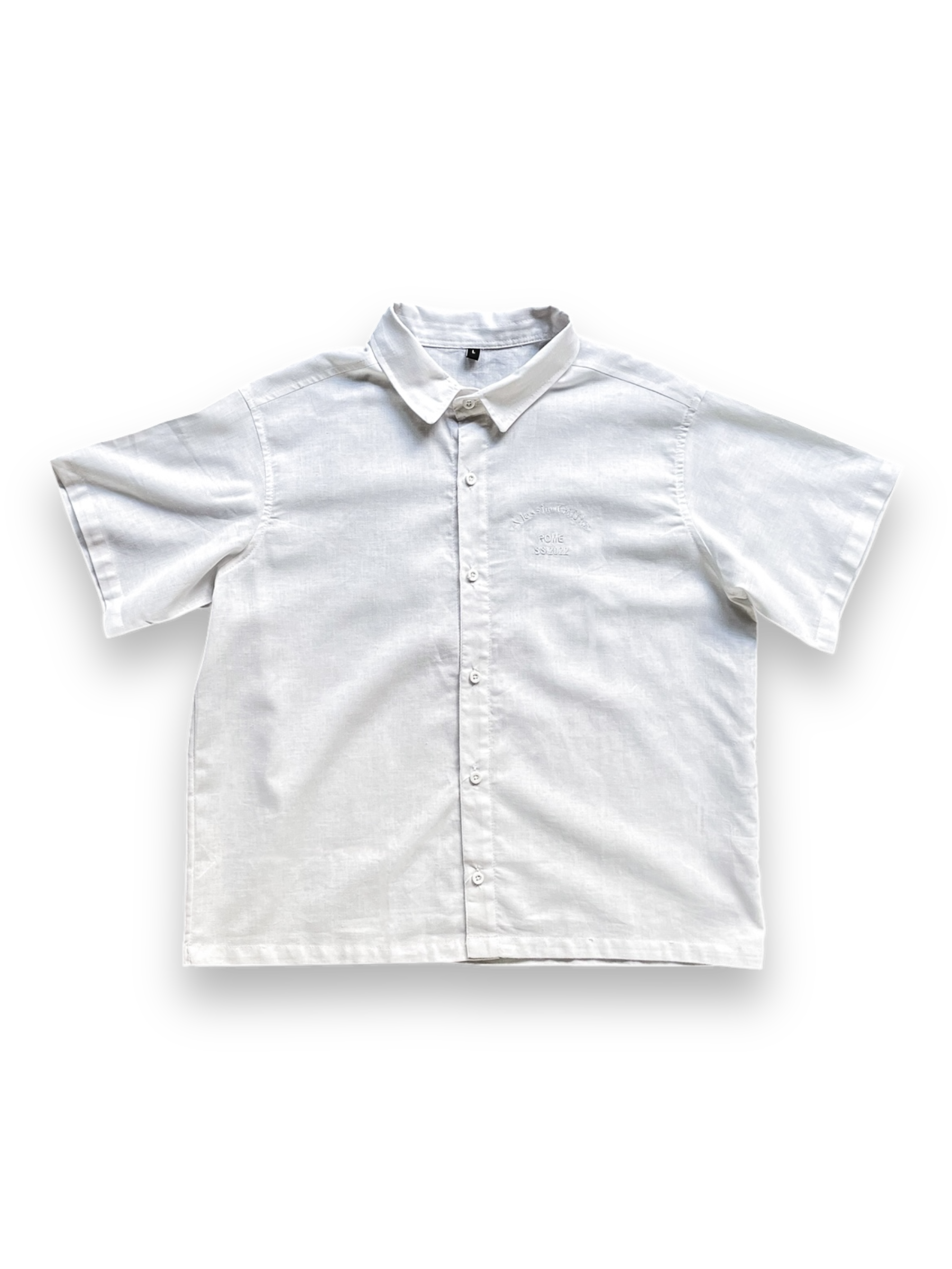 Alessio Giffi Boxyfit Linen Shirt - White