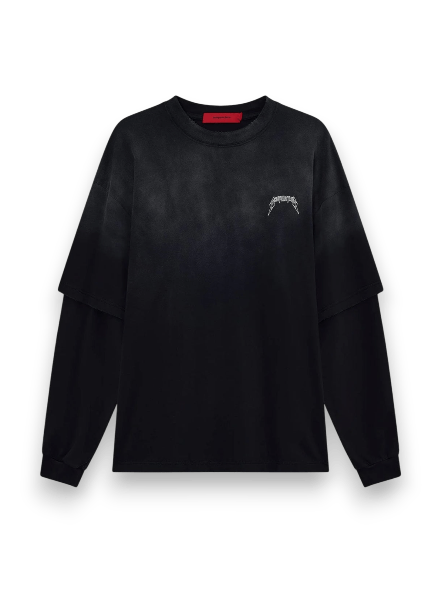 Acupuncture Metal Longsleeve Washed Black