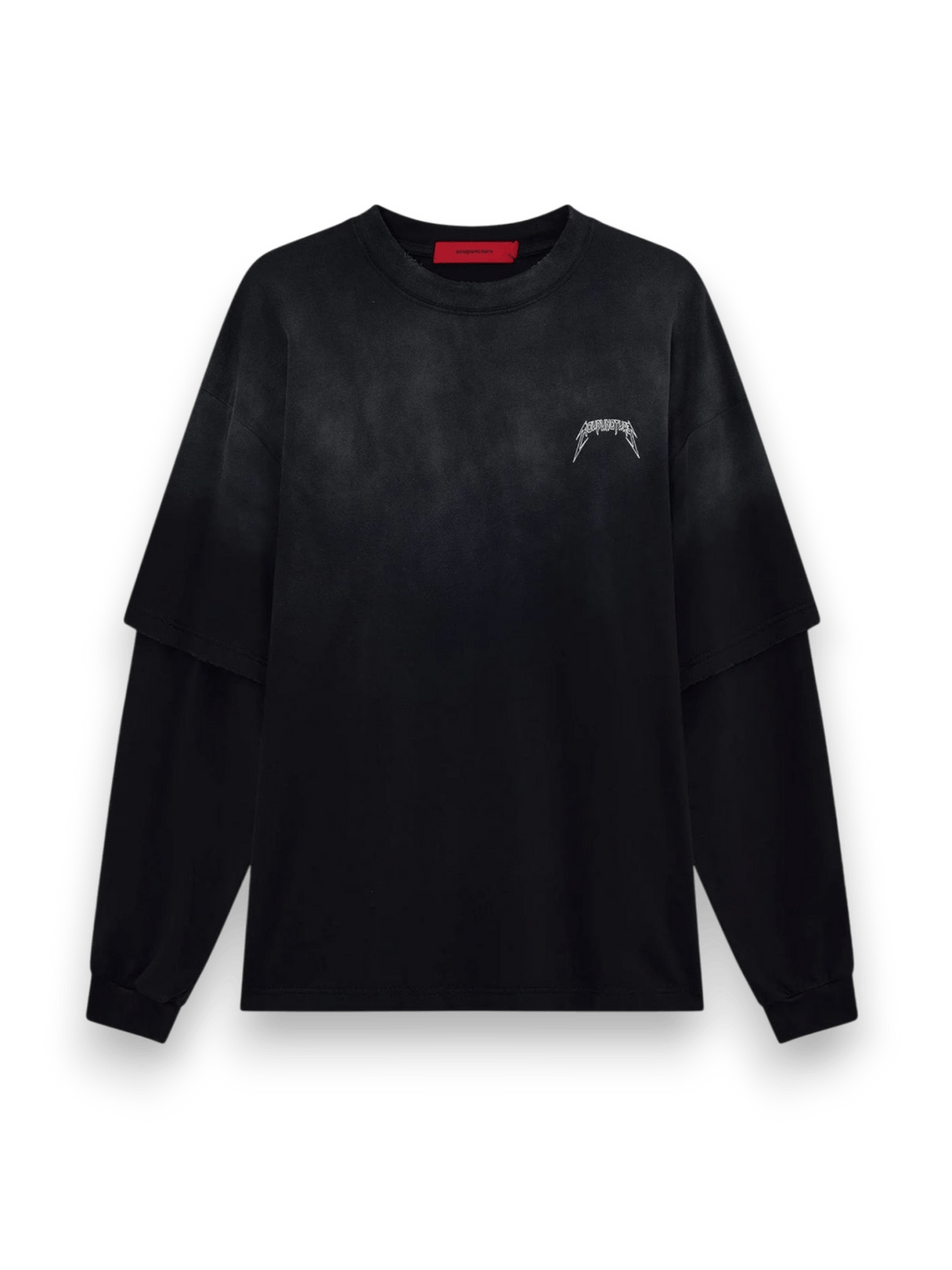 Acupuncture Metal Longsleeve Washed Black