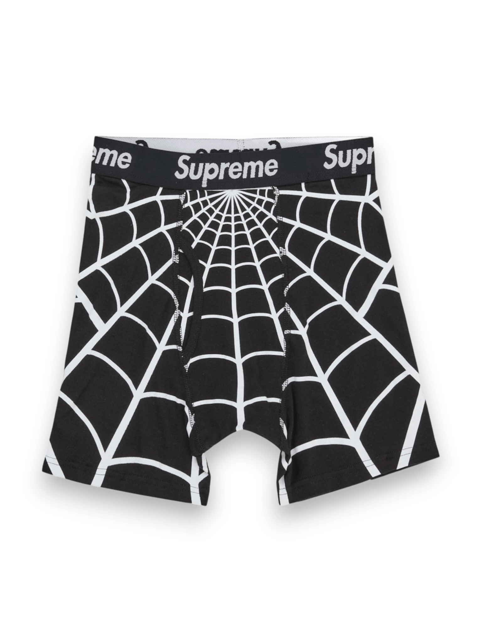 Supreme Hanes Spider-Man Boxer Briefs Black