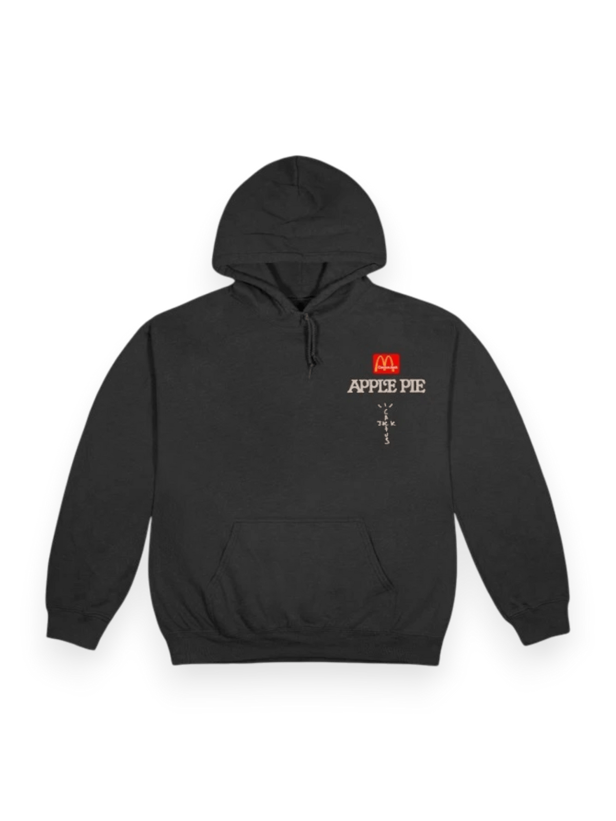 Travis Scott x McDonald's Apple Pie Hoodie "Washed Black"