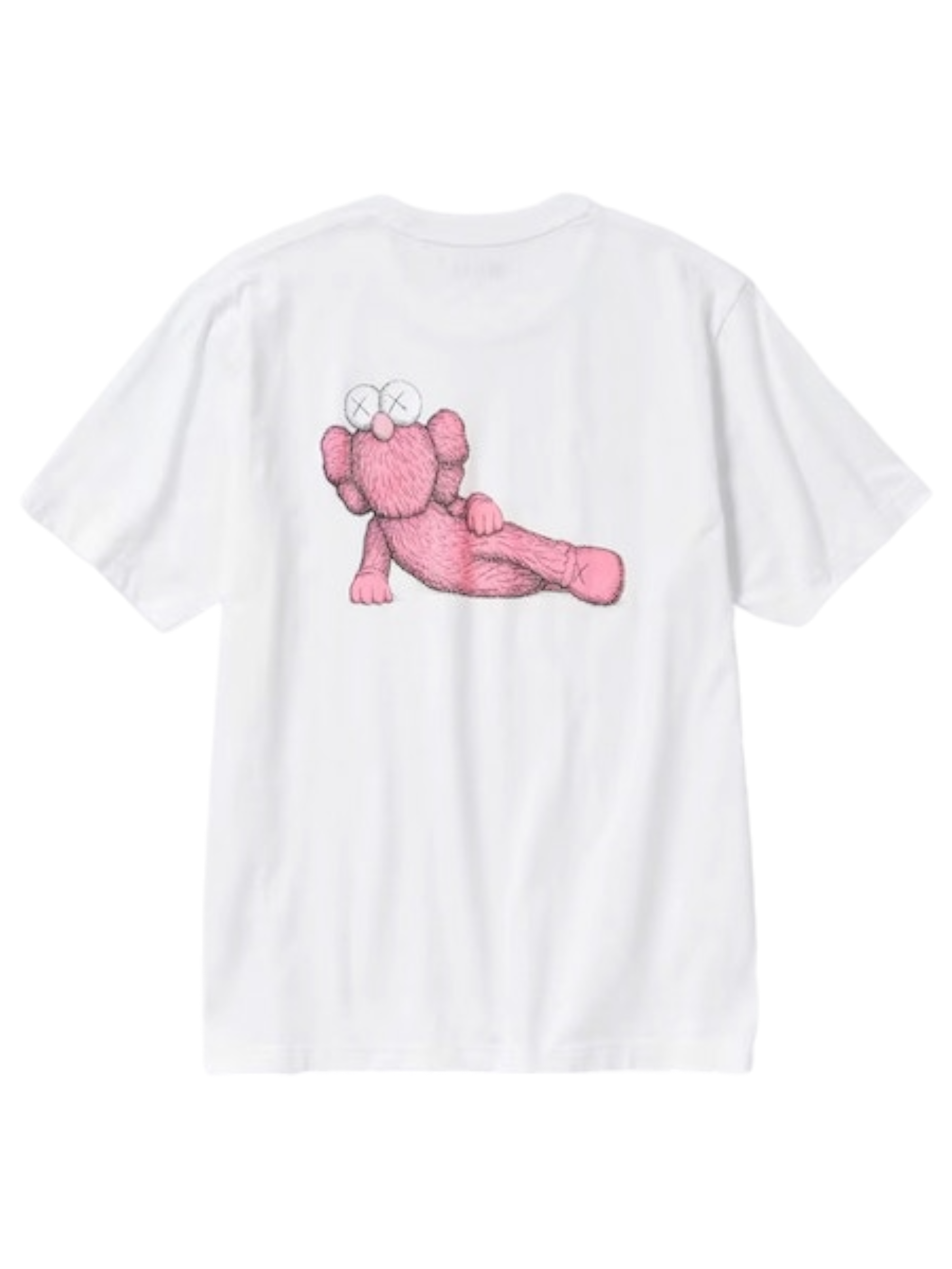 KAWS x Uniqlo UT Short Sleeve Graphic T-shirt (US Sizing) White/Rose