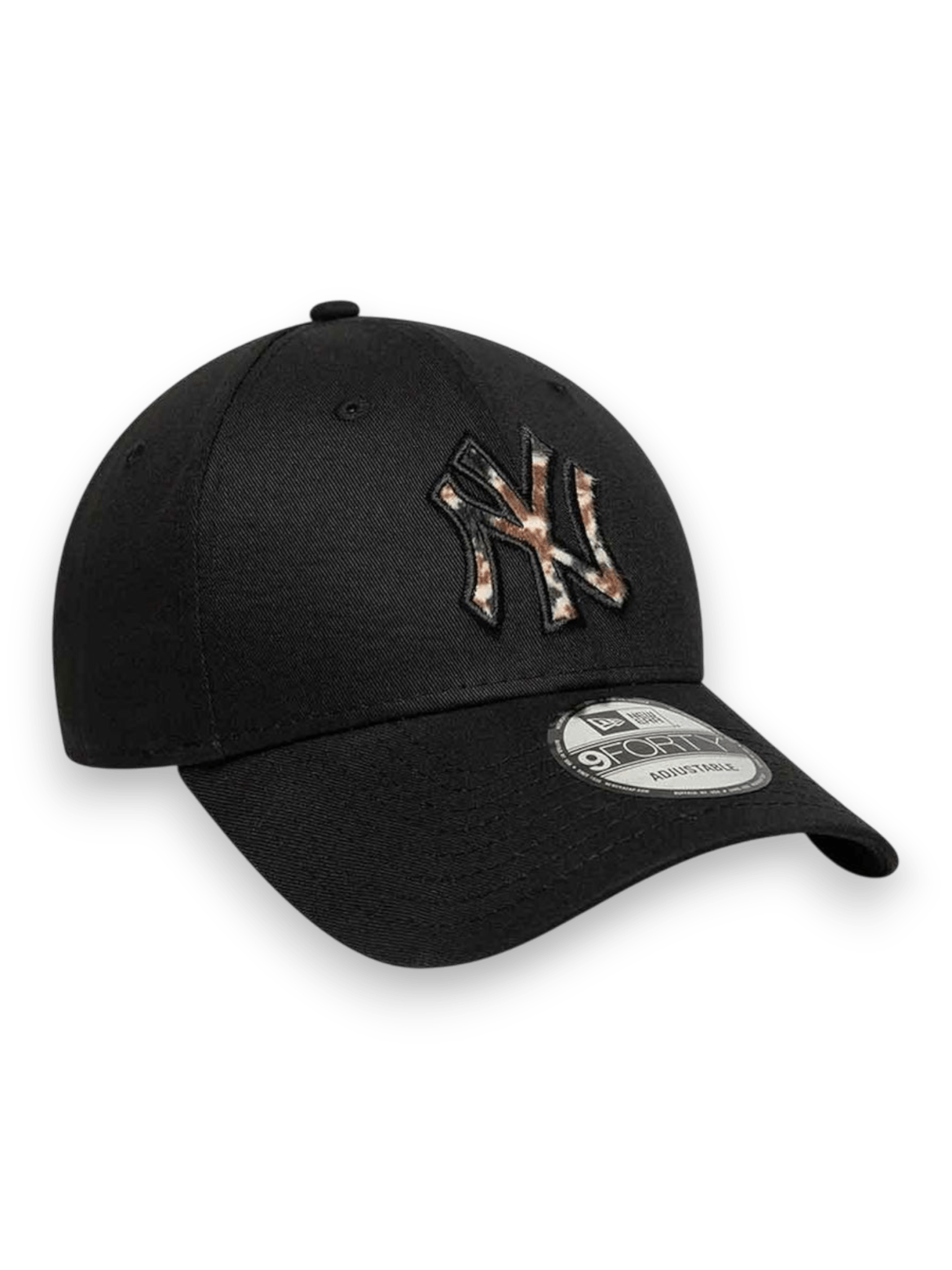New Era Cap 9FORTY New York Cow Print Black