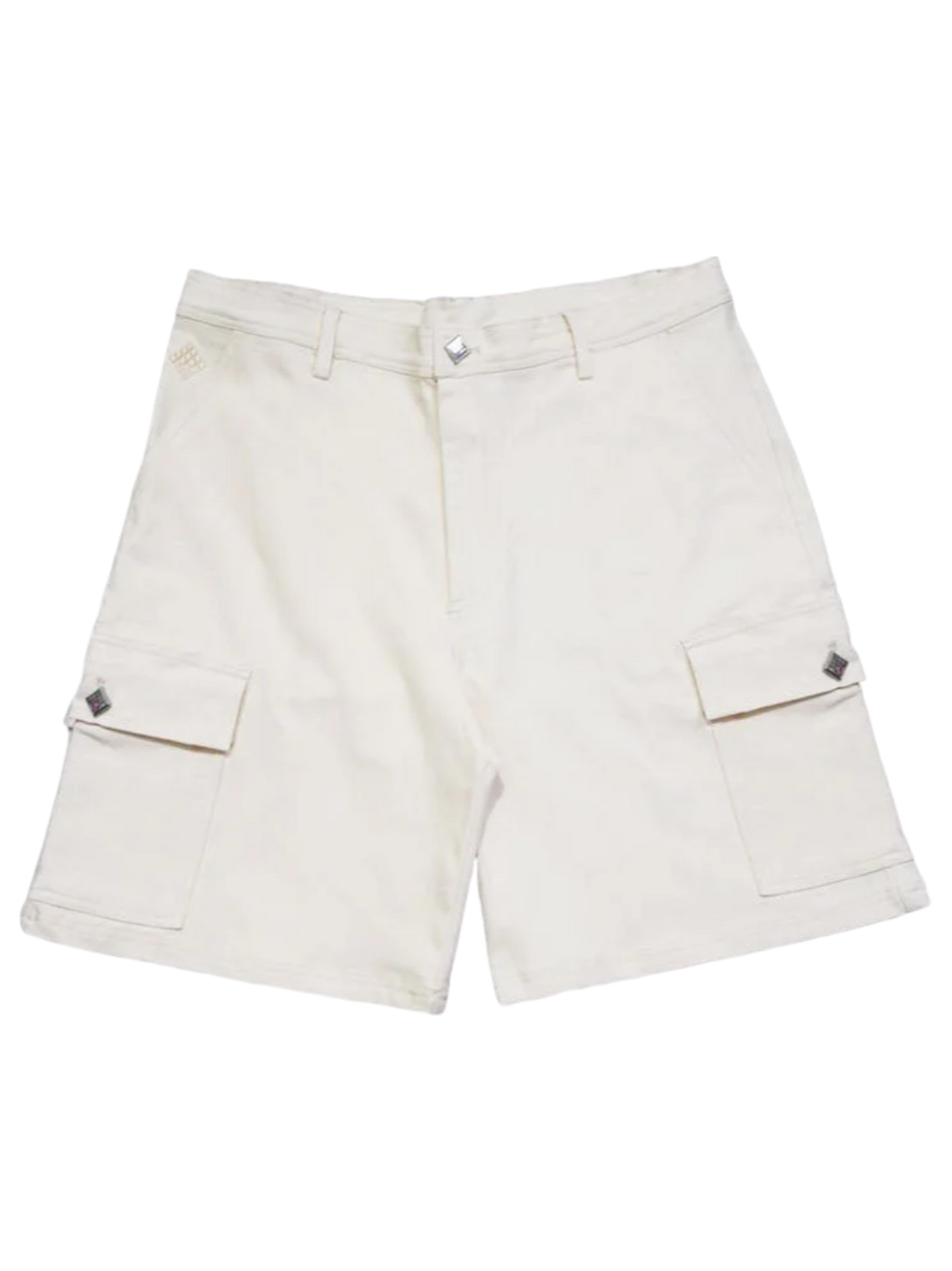 Pantalon 6-Pockets Cargo Shorts Cream