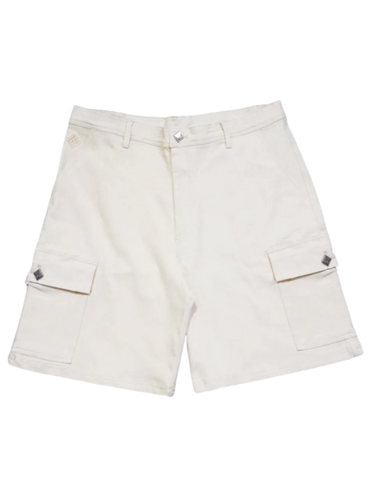 Pantalon 6-Pockets Cargo Shorts Cream