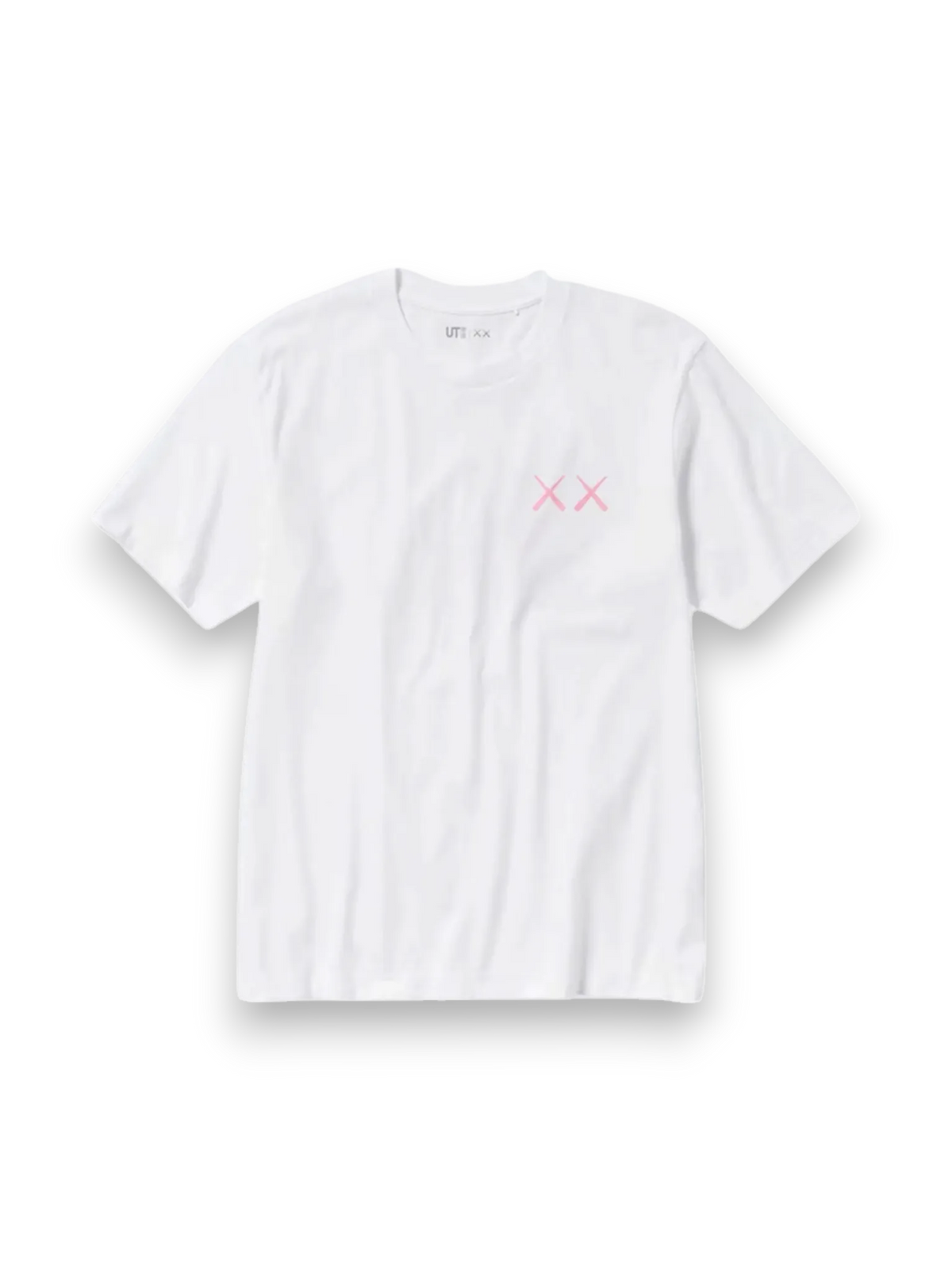 KAWS x Uniqlo UT Short Sleeve Graphic T-shirt (US Sizing) White/Rose