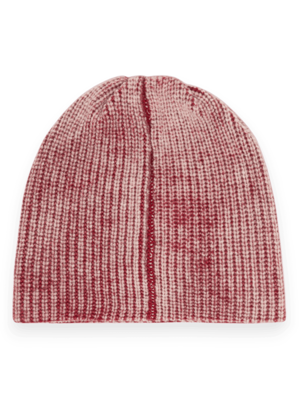 Amish Beanie Hat In Wool Burgundy