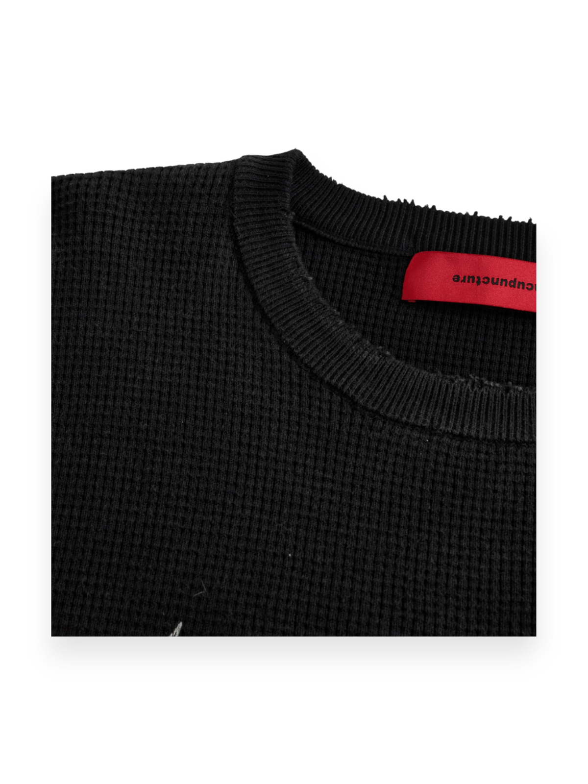 Acupuncture Metal Waffle 2 Washed Black