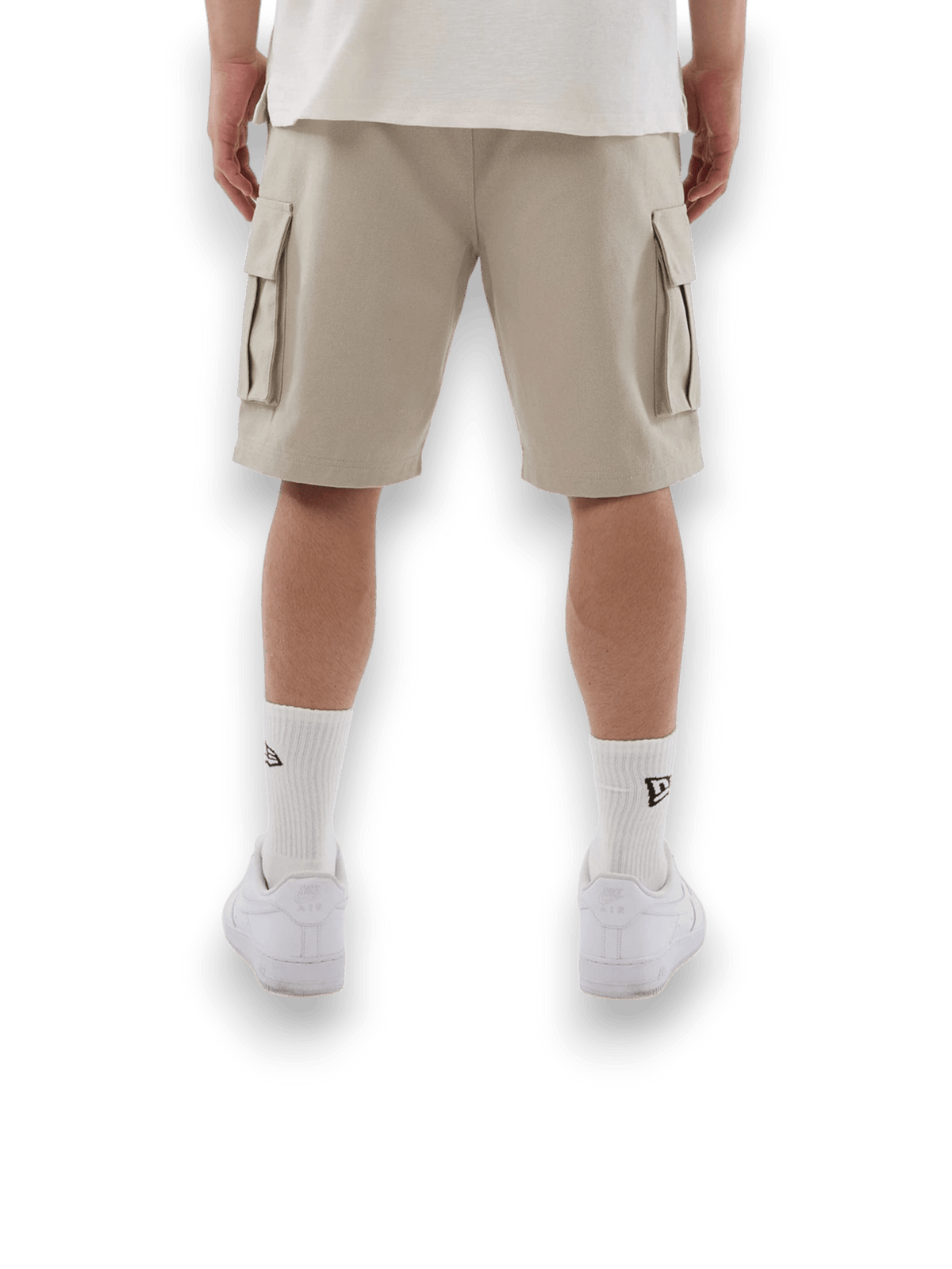 New Era Shorts Cargo Beige