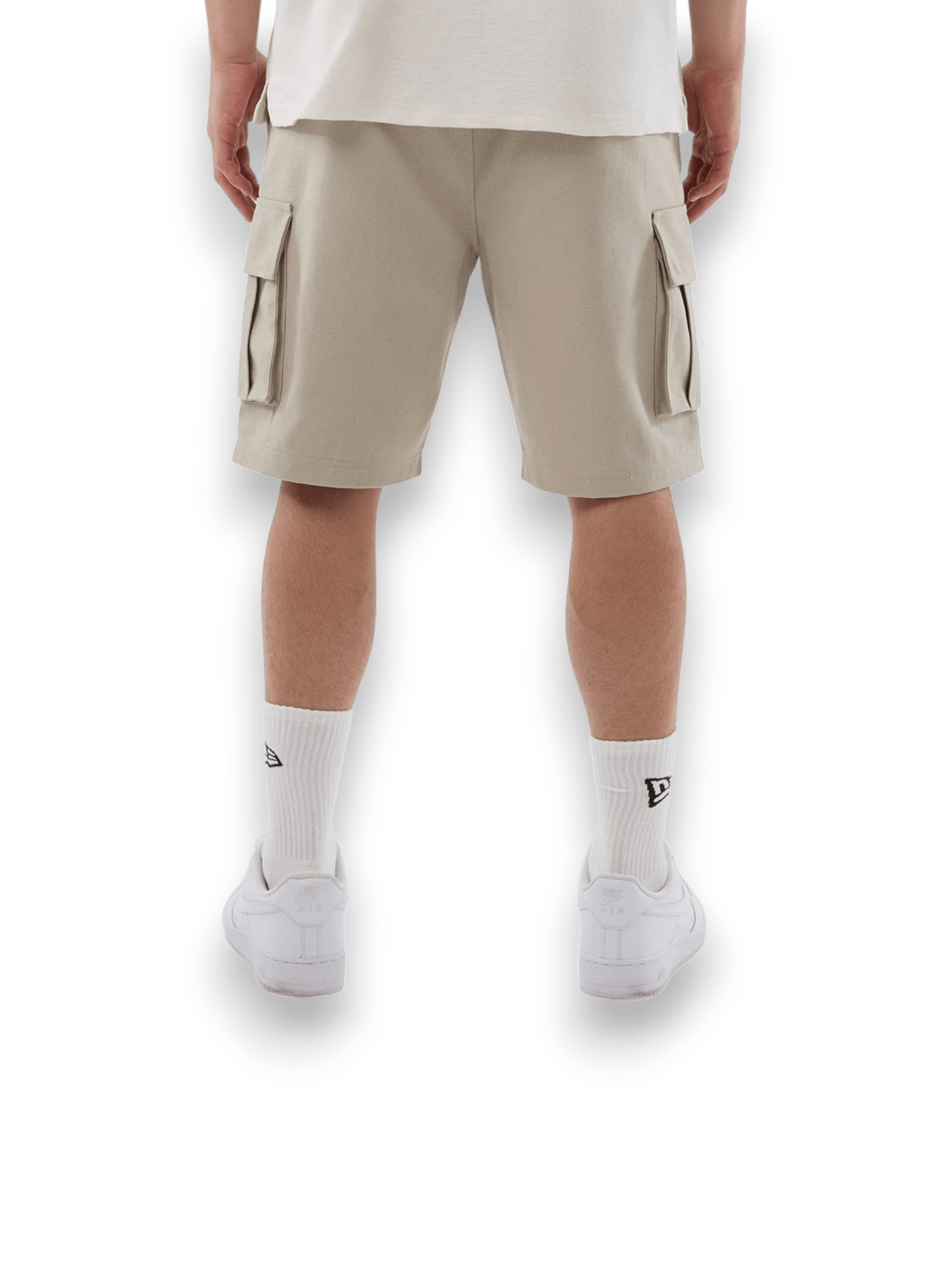 New Era Shorts Cargo Beige
