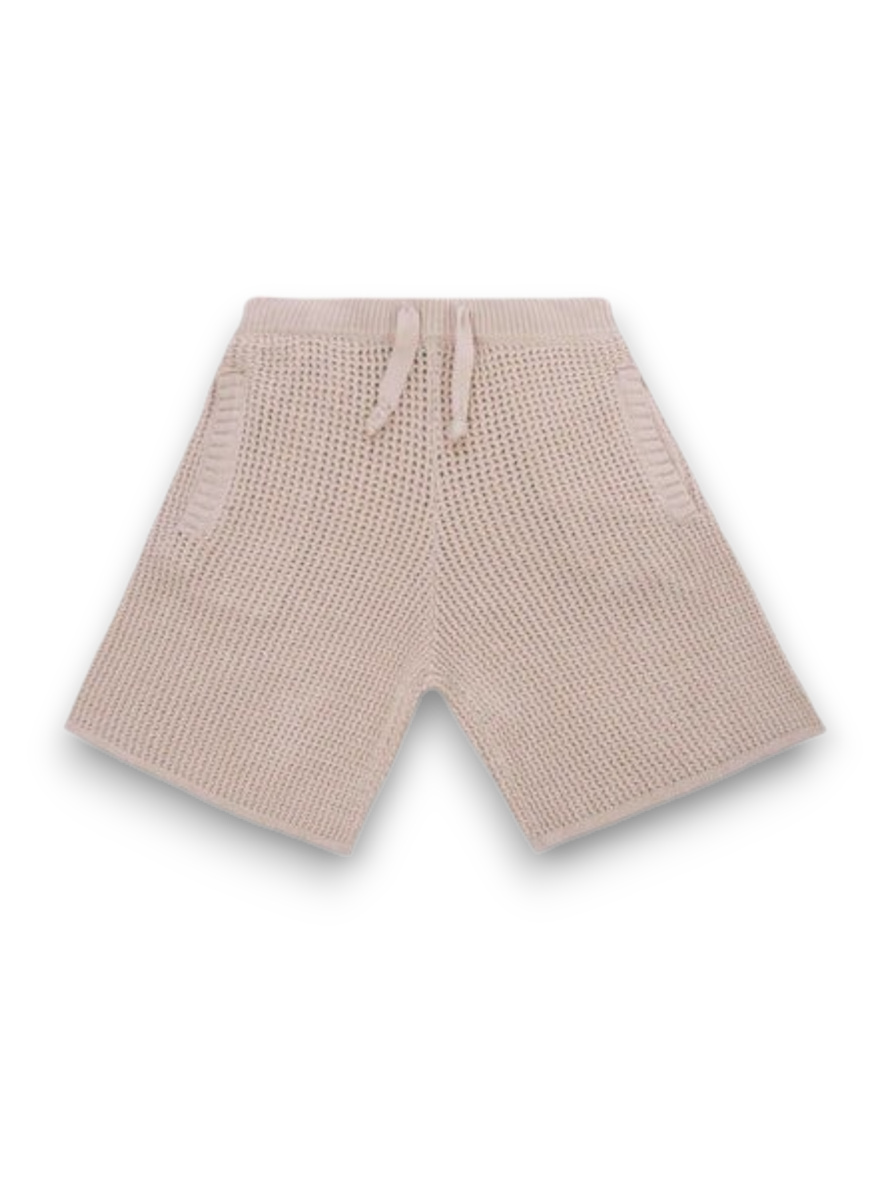 Garment Workshop crochet shorts heavy cream