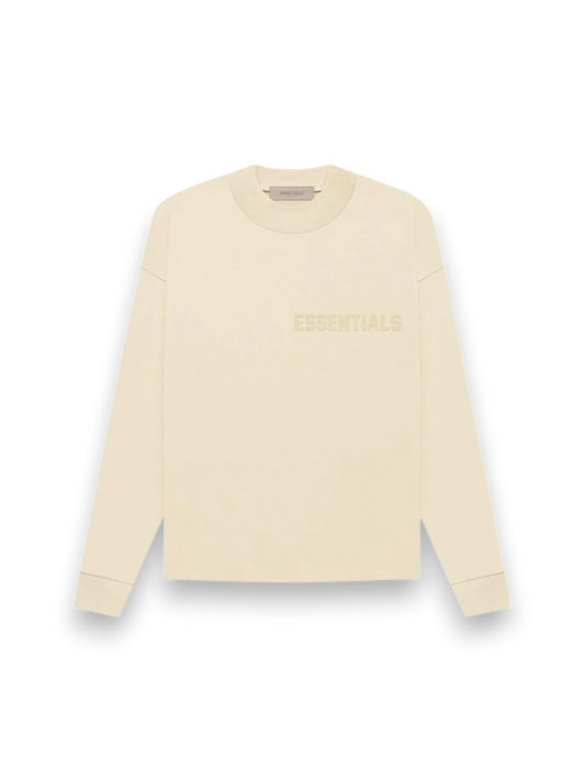 Fear of God Essentials Long-Sleeve Tee 'Eggshell'