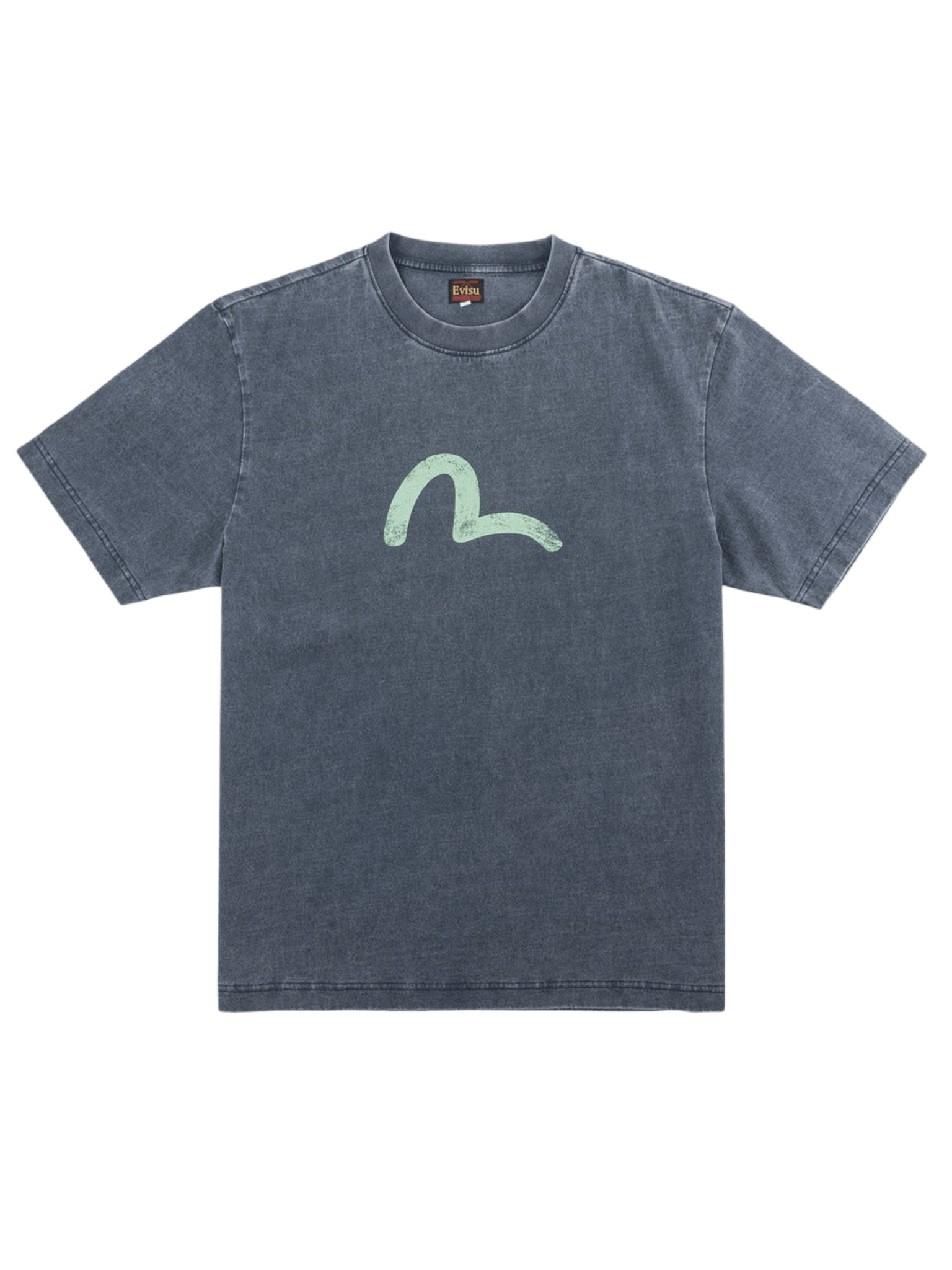 Evisu Vintage Seagull Tee Navy