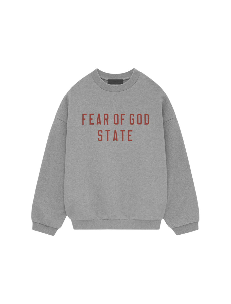 Fear of God Essentials Fleece II Crewneck Dark Heather