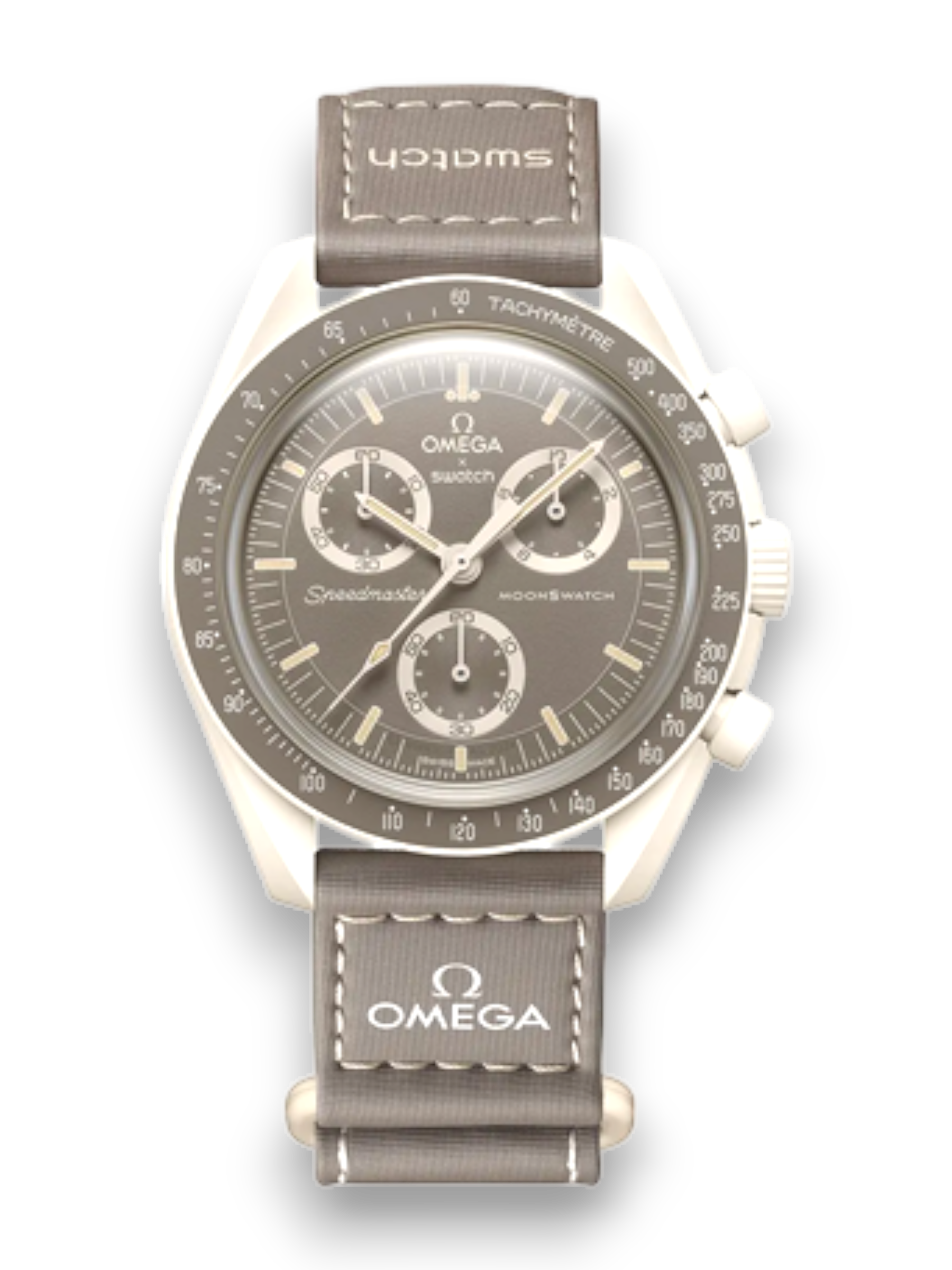 Swatch x Omega Bioceramic Moonswatch Mission On Earth Desert SO33T103