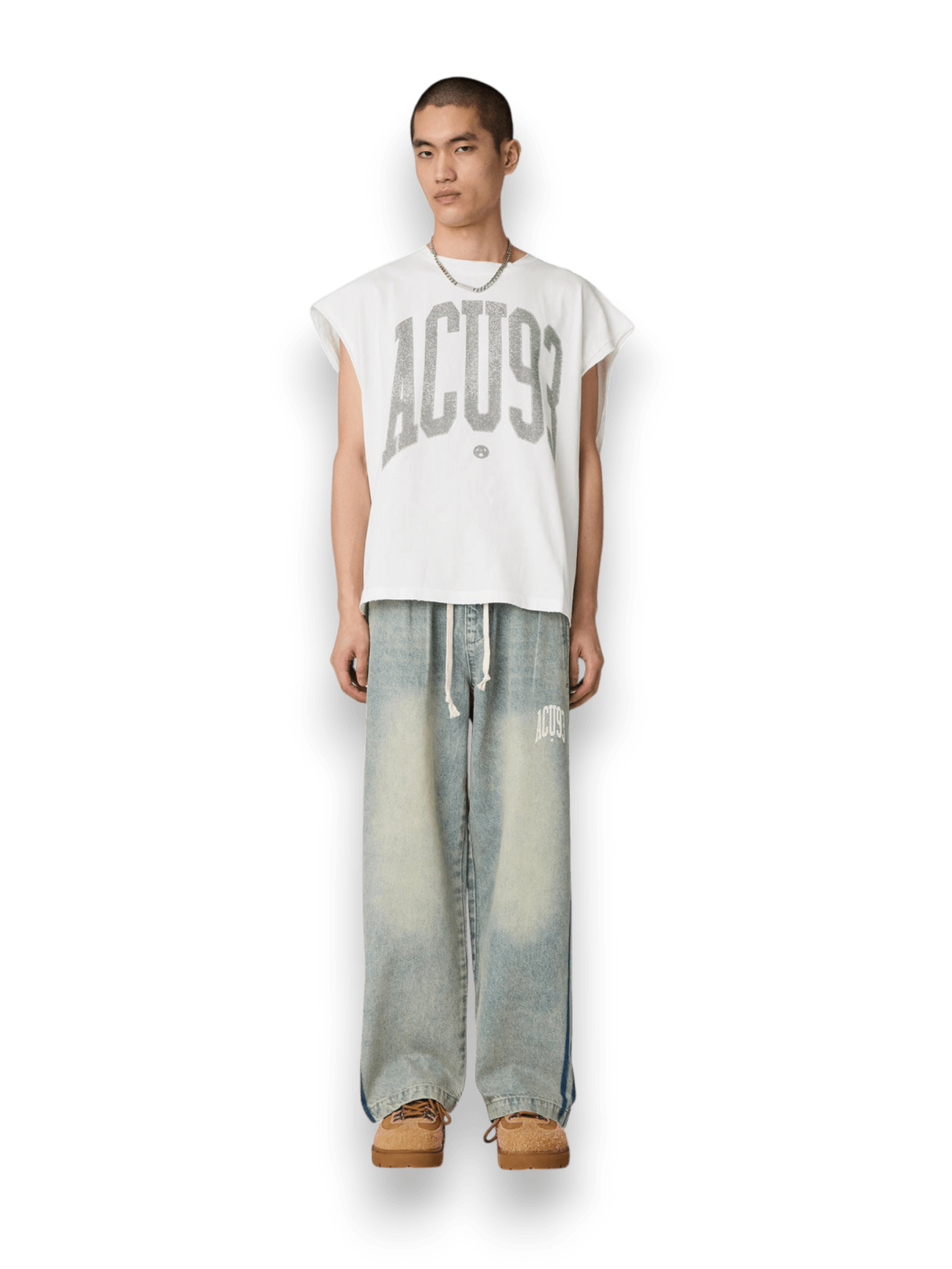 Acupuncture SPORTY DENIM PANT BLUE