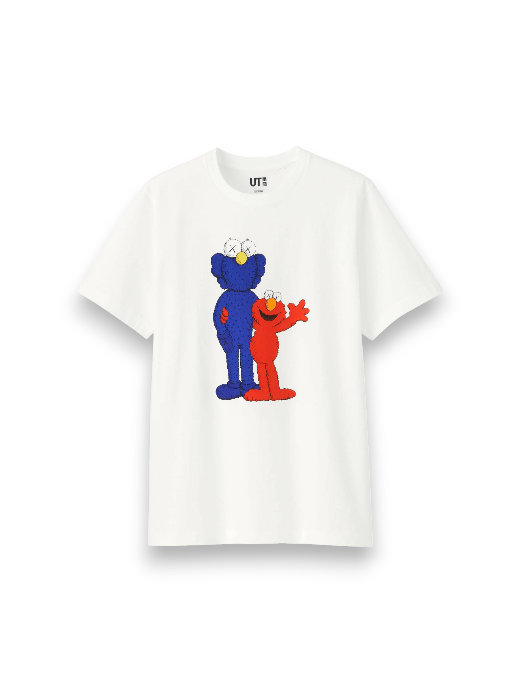 KAWS x Uniqlo x Sesame Street BFF Elmo Tee White