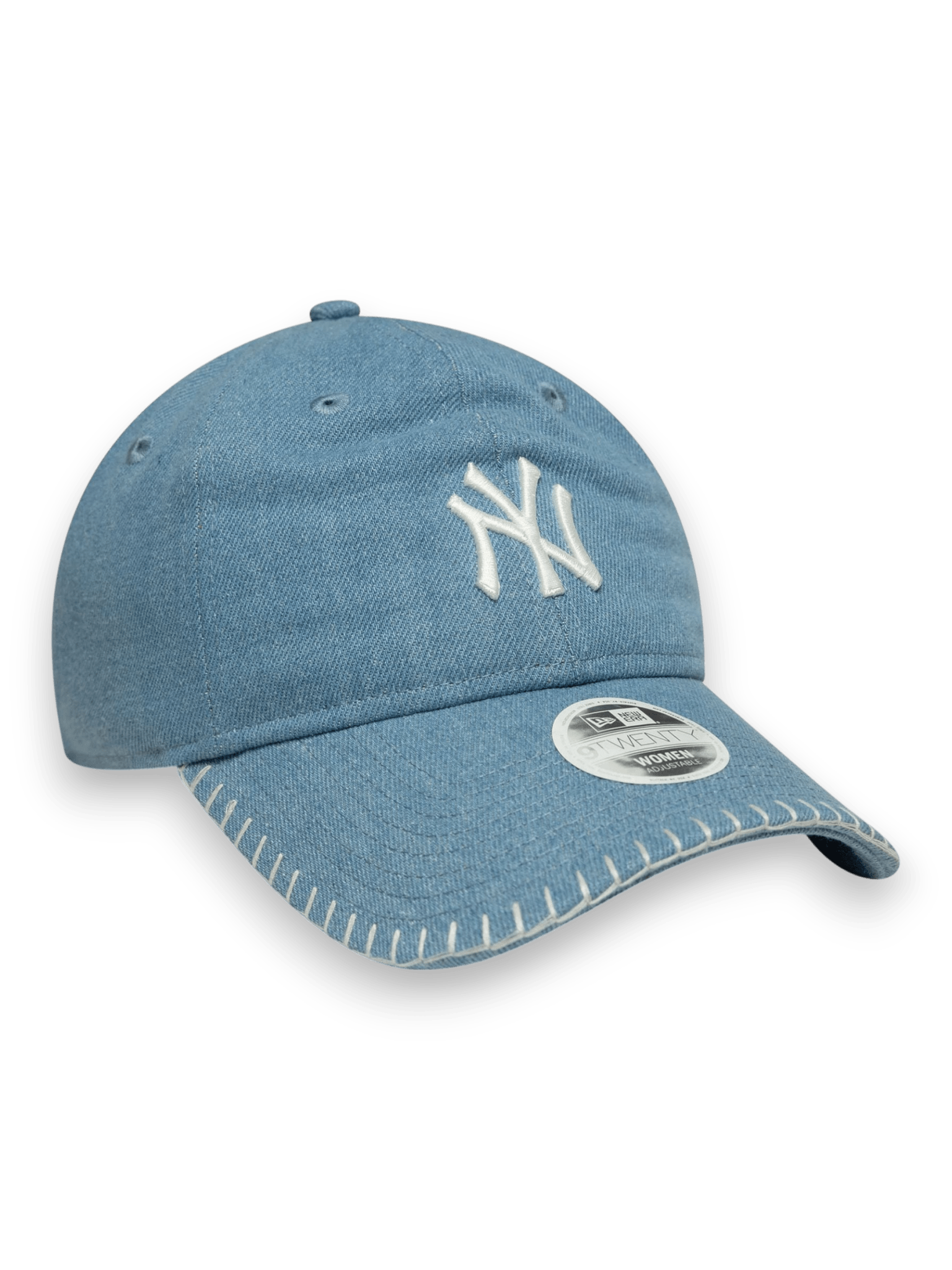 New Era 9TWENTY New York Yankees MLB Denim Stitch Light Blue