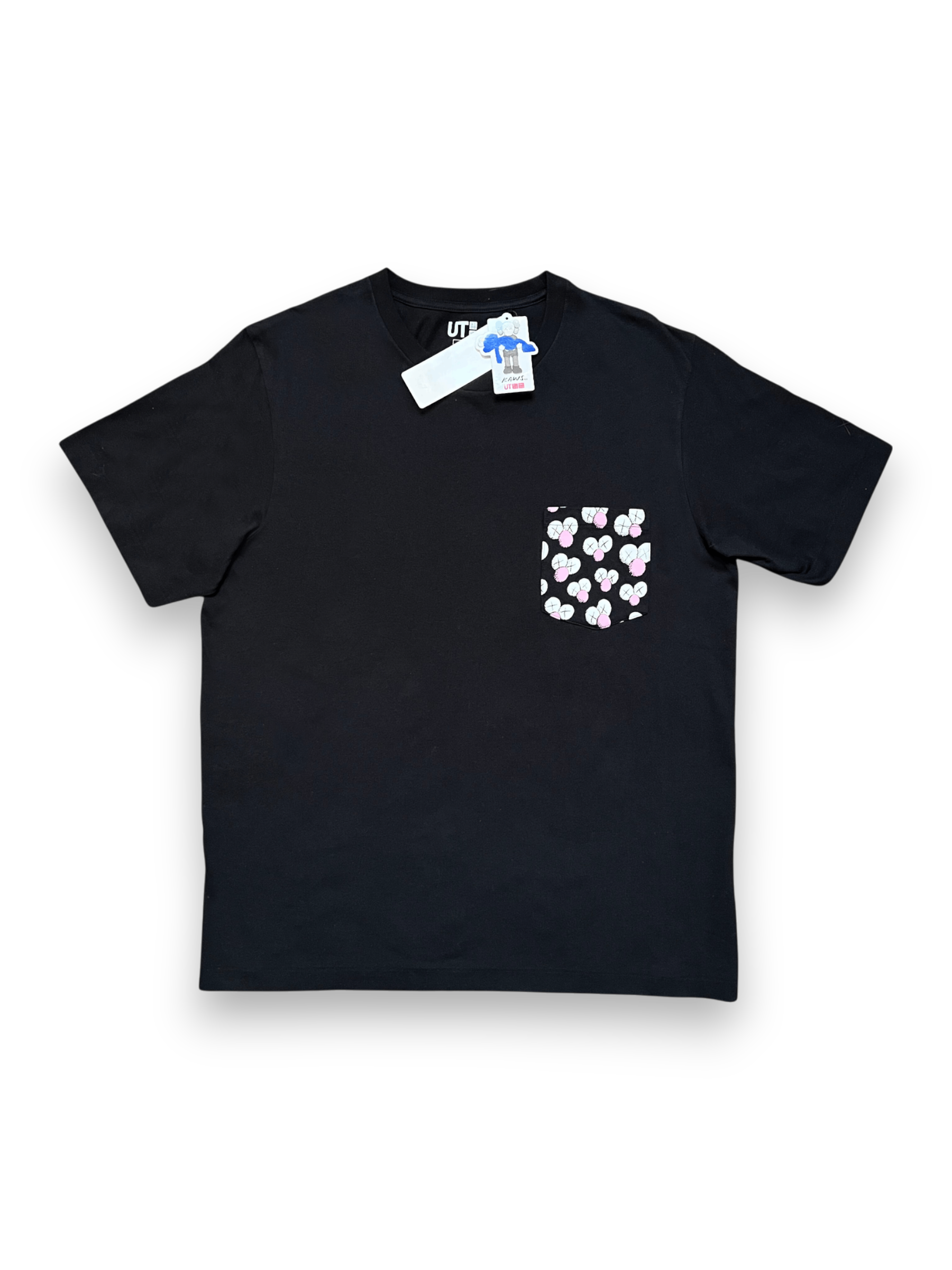 KAWS x Uniqlo BFF Pocket Tee (US Sizing) Black