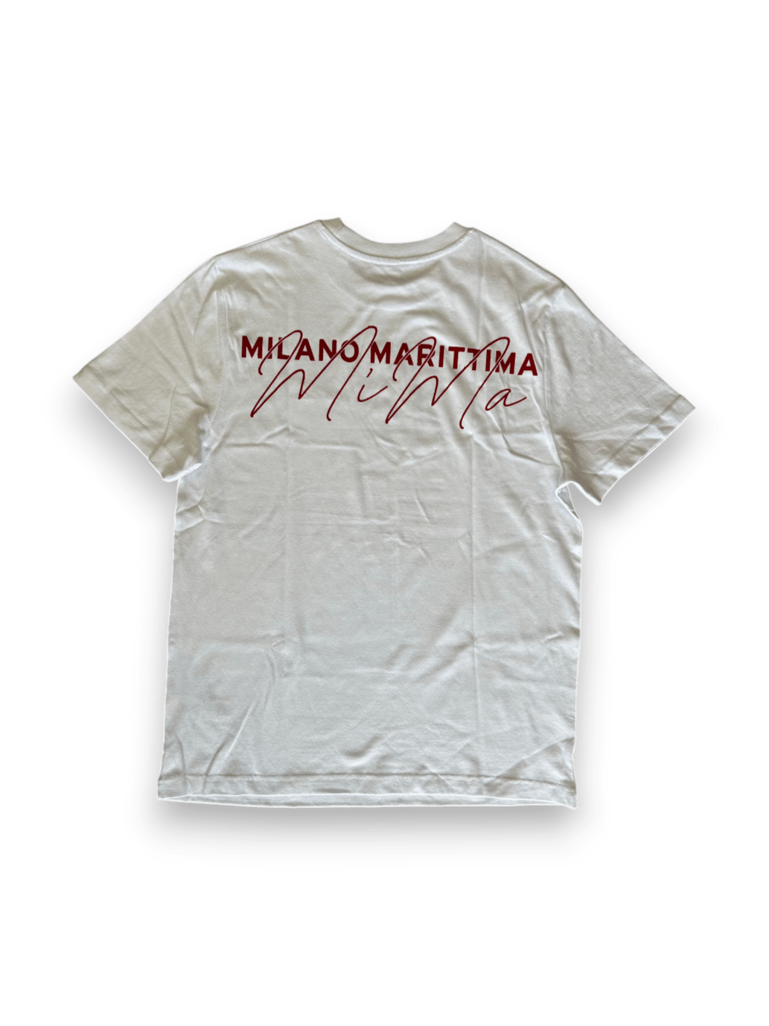 Oblio Milano Marittima White Red Tee