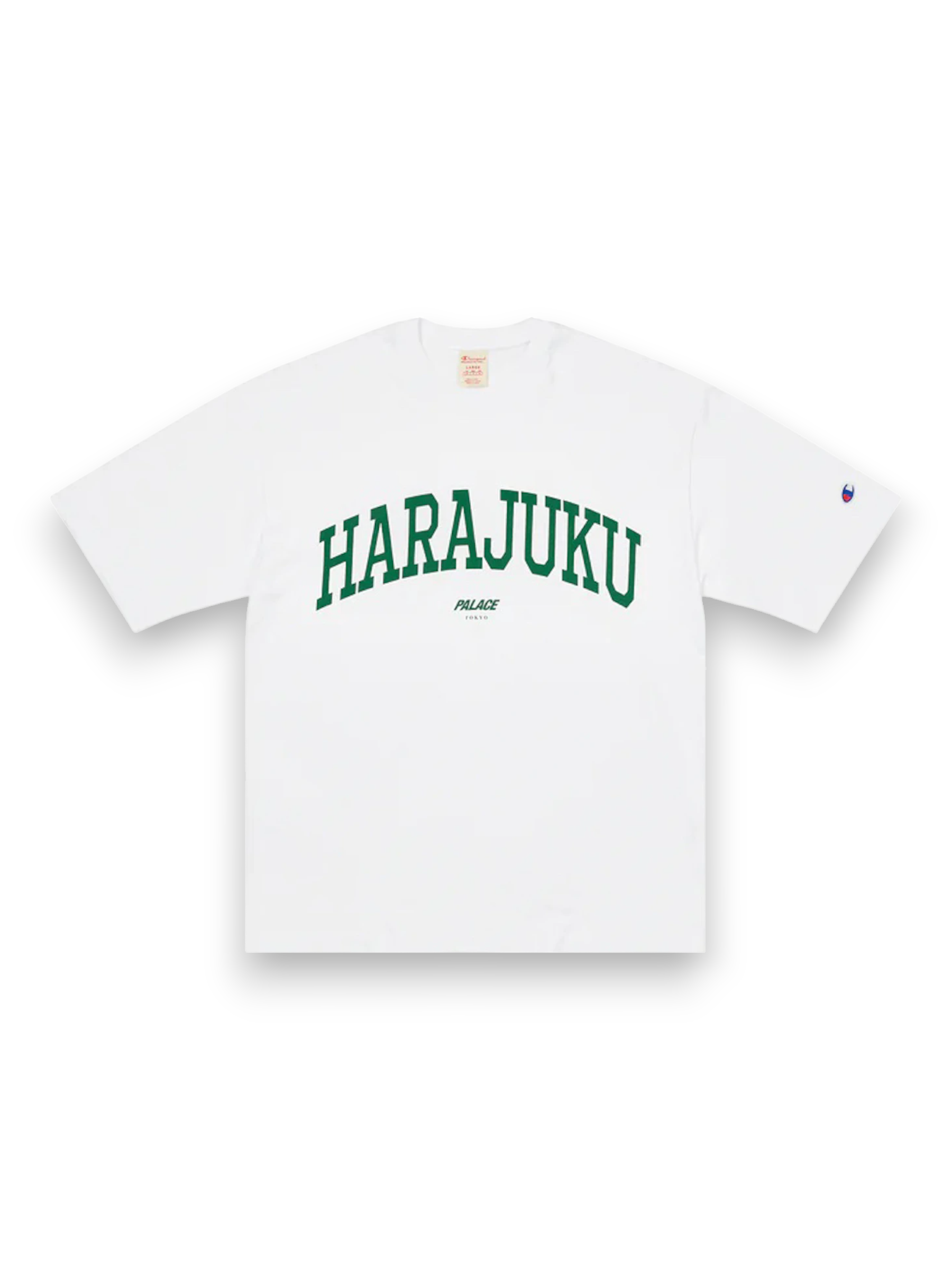 Palace Champion Shop Harajuku T-shirt Tokyo White